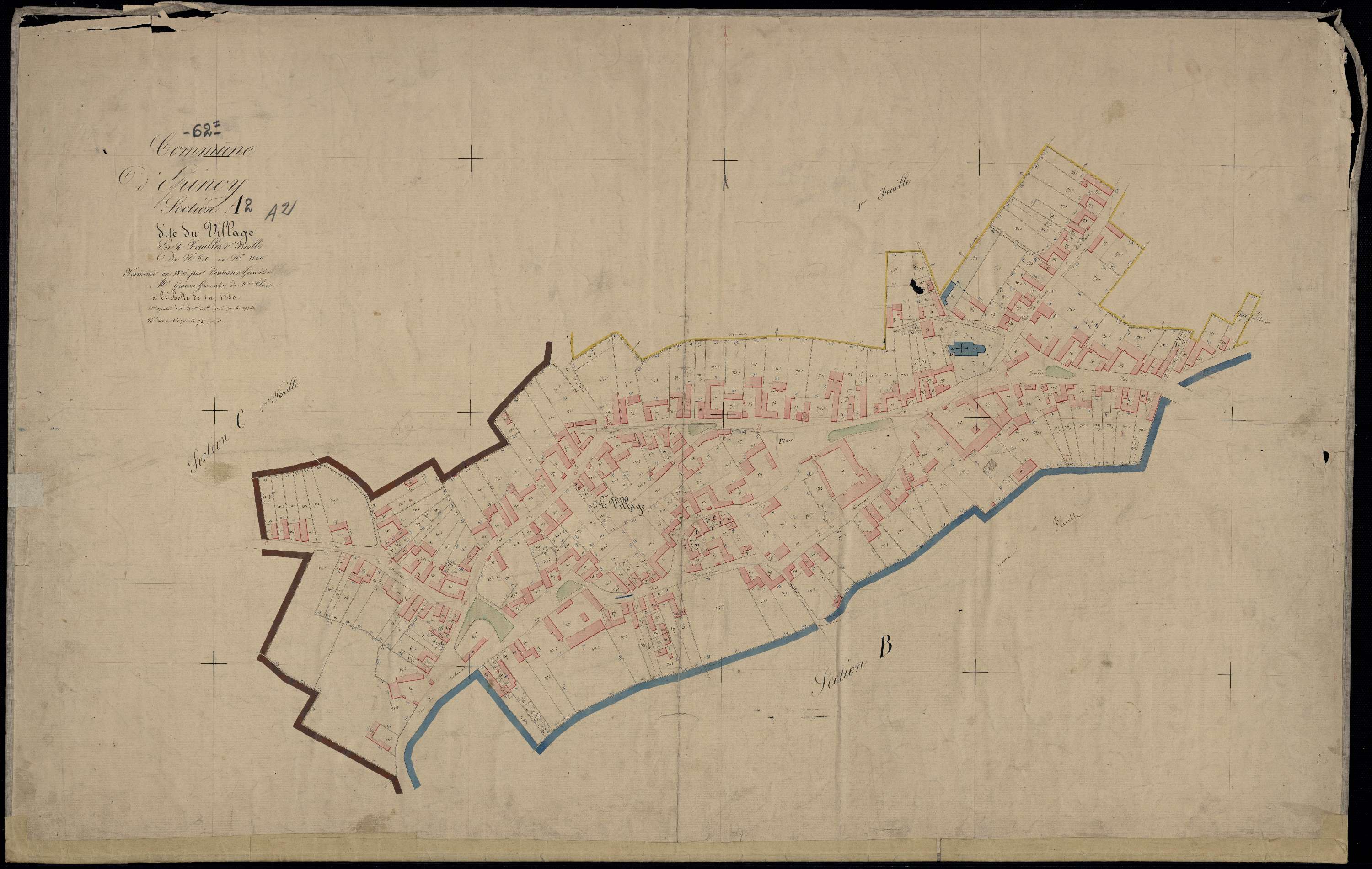 Épinoy - Section A, 2e feuille