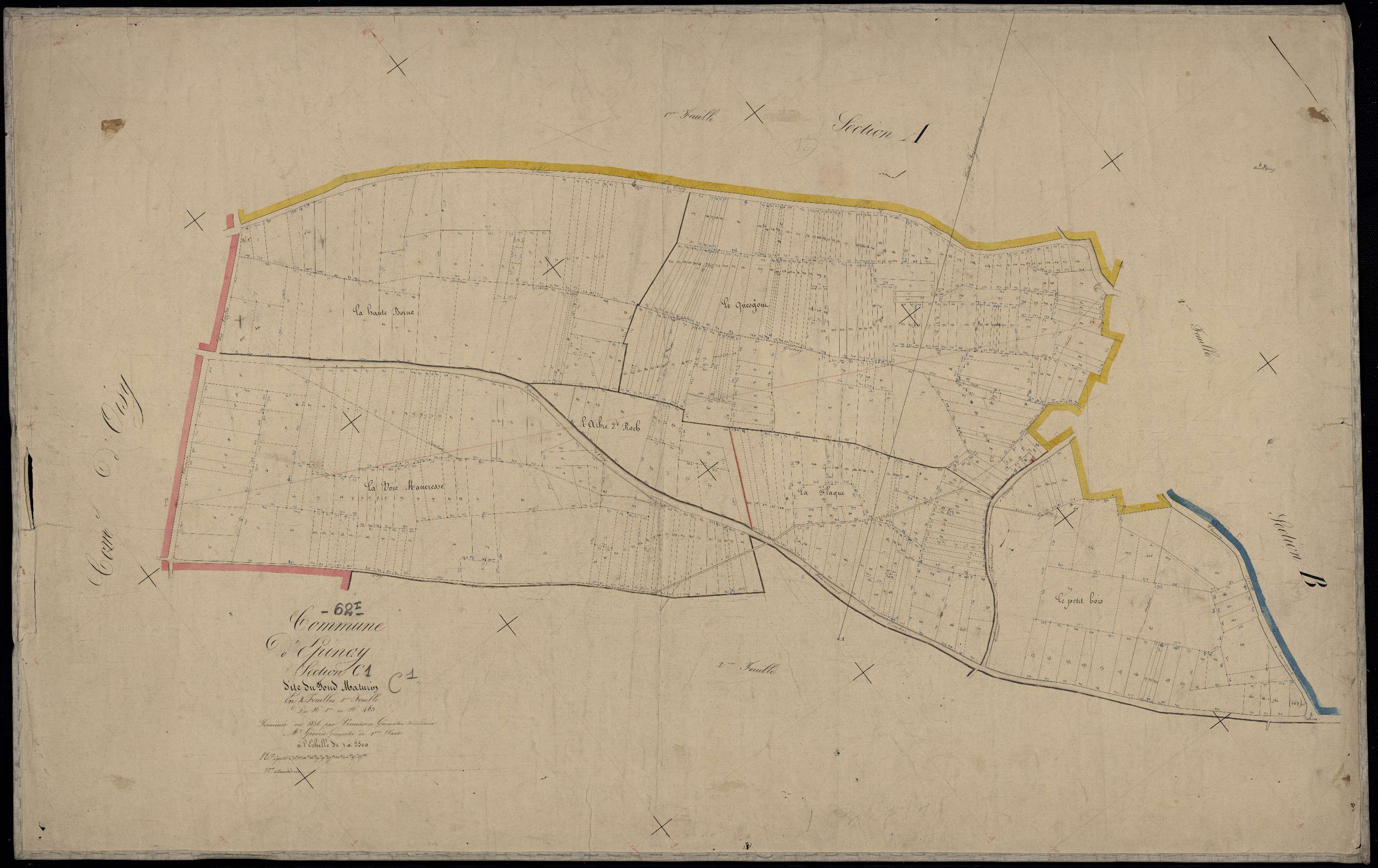 Épinoy - Section C, 1re feuille