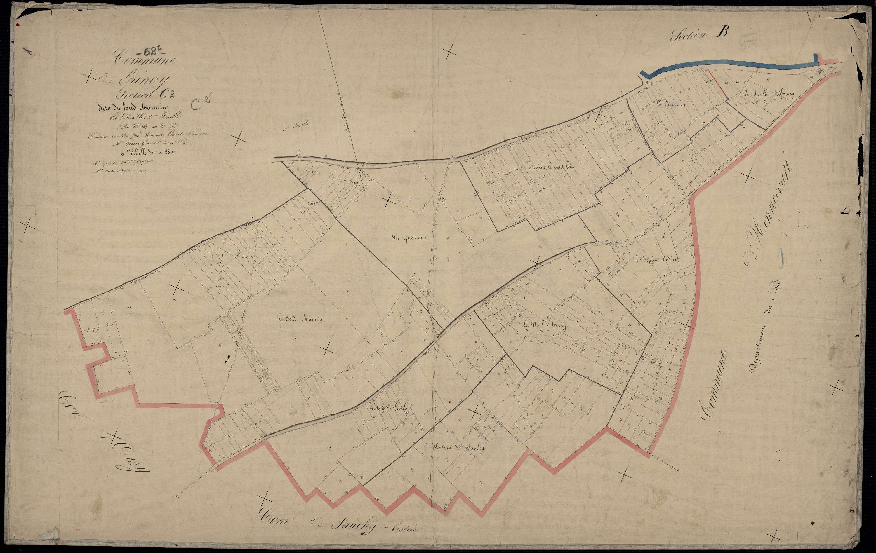 Épinoy - Section C, 2e feuille