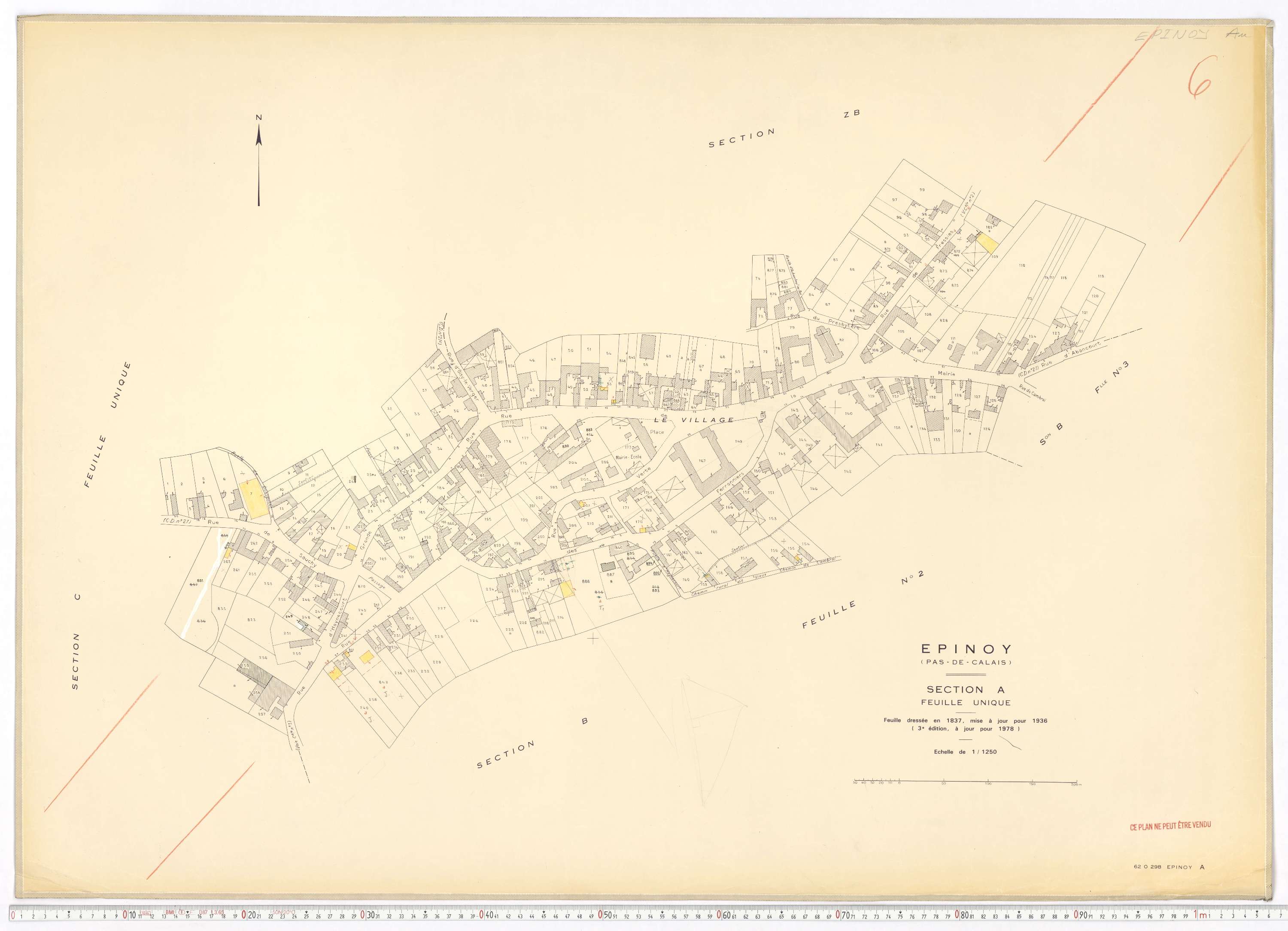 Épinoy - Section A.