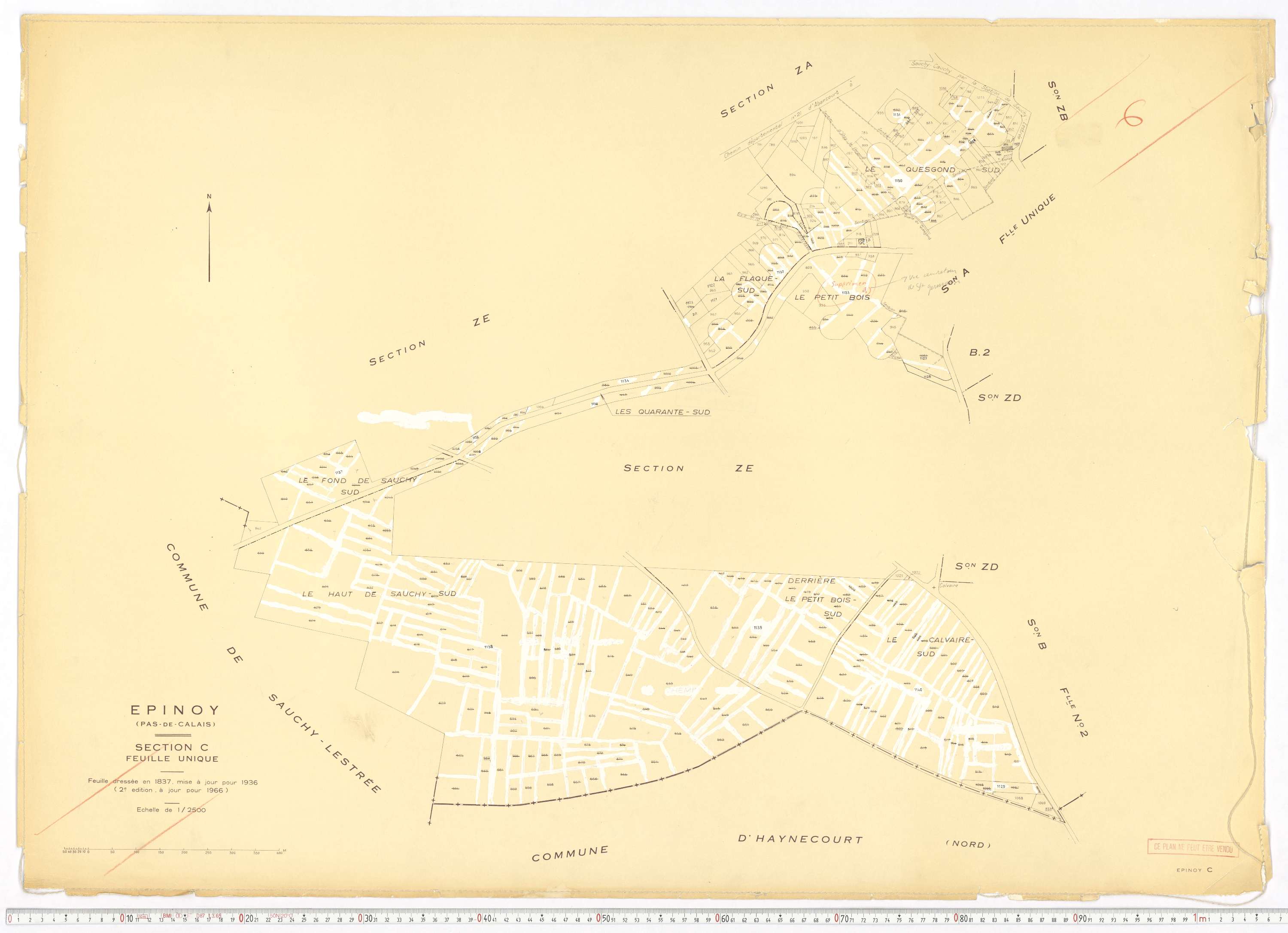 Épinoy - Section C.