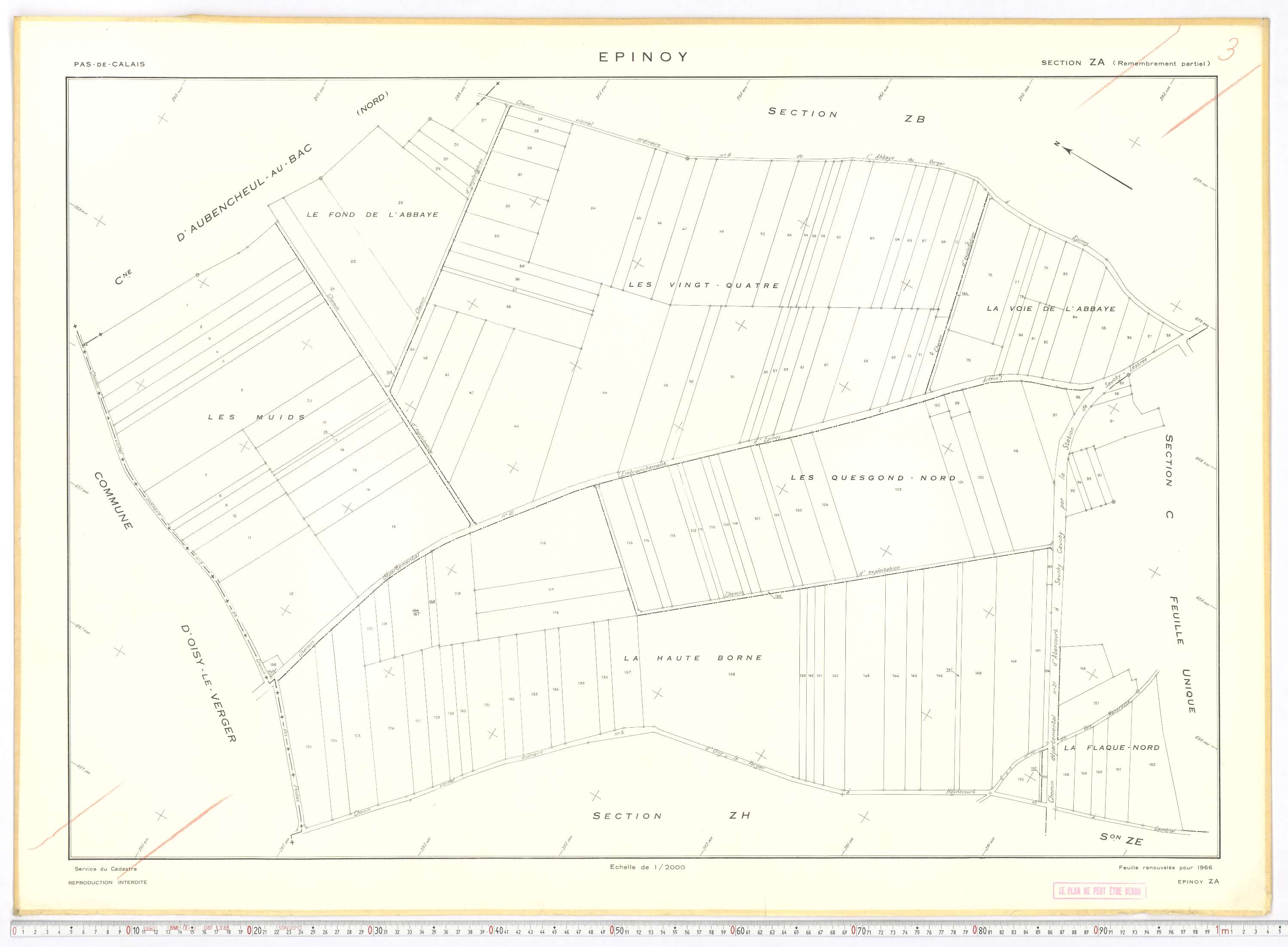 Épinoy - Section ZA.
