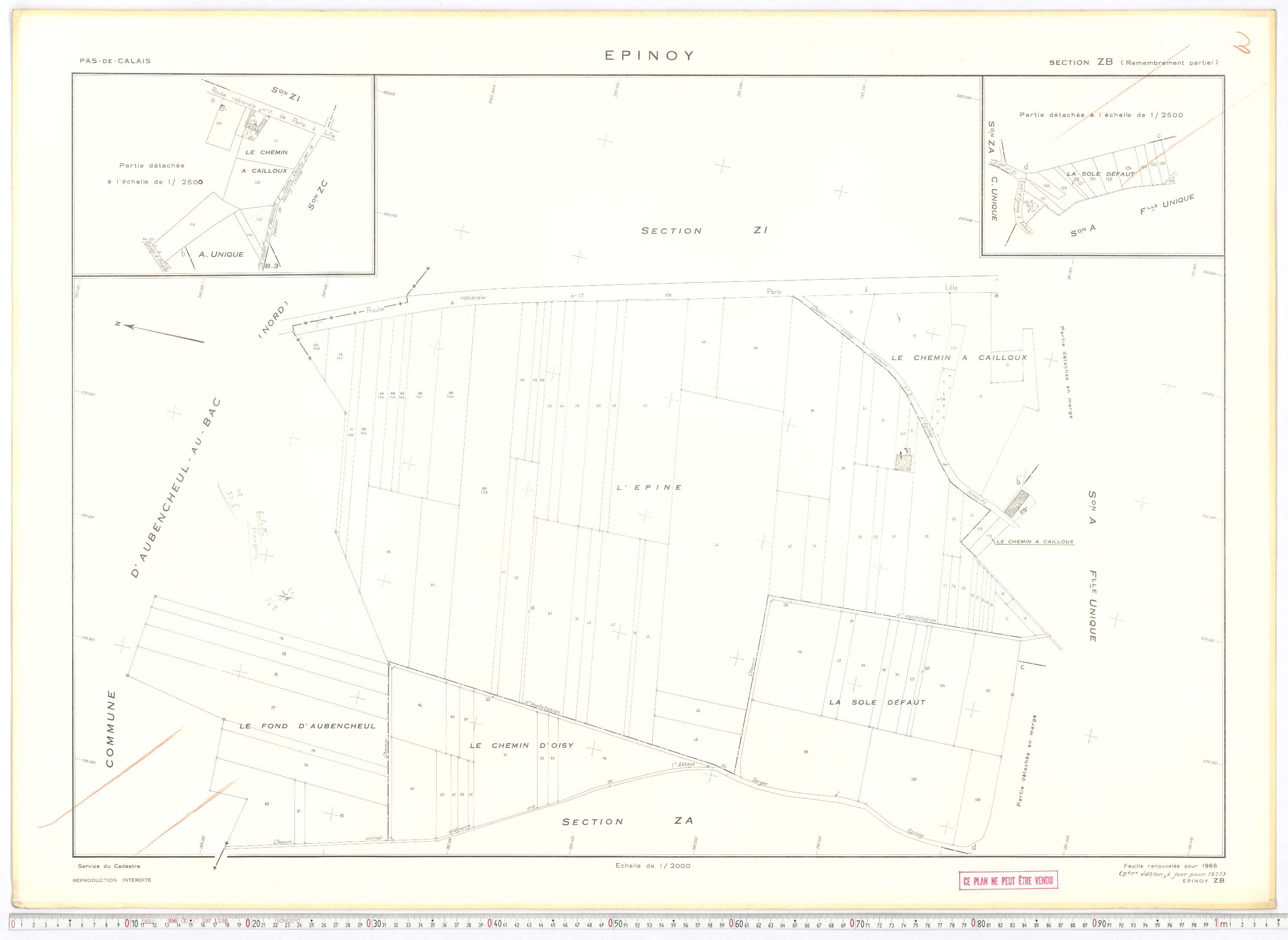 Épinoy - Section ZB.