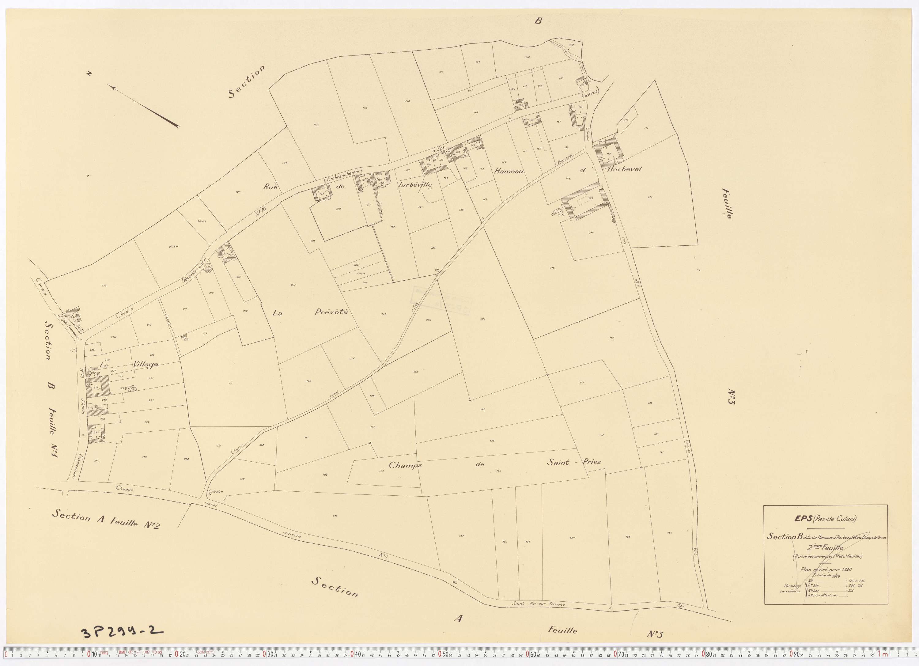 Eps - Section B, feuille 2.