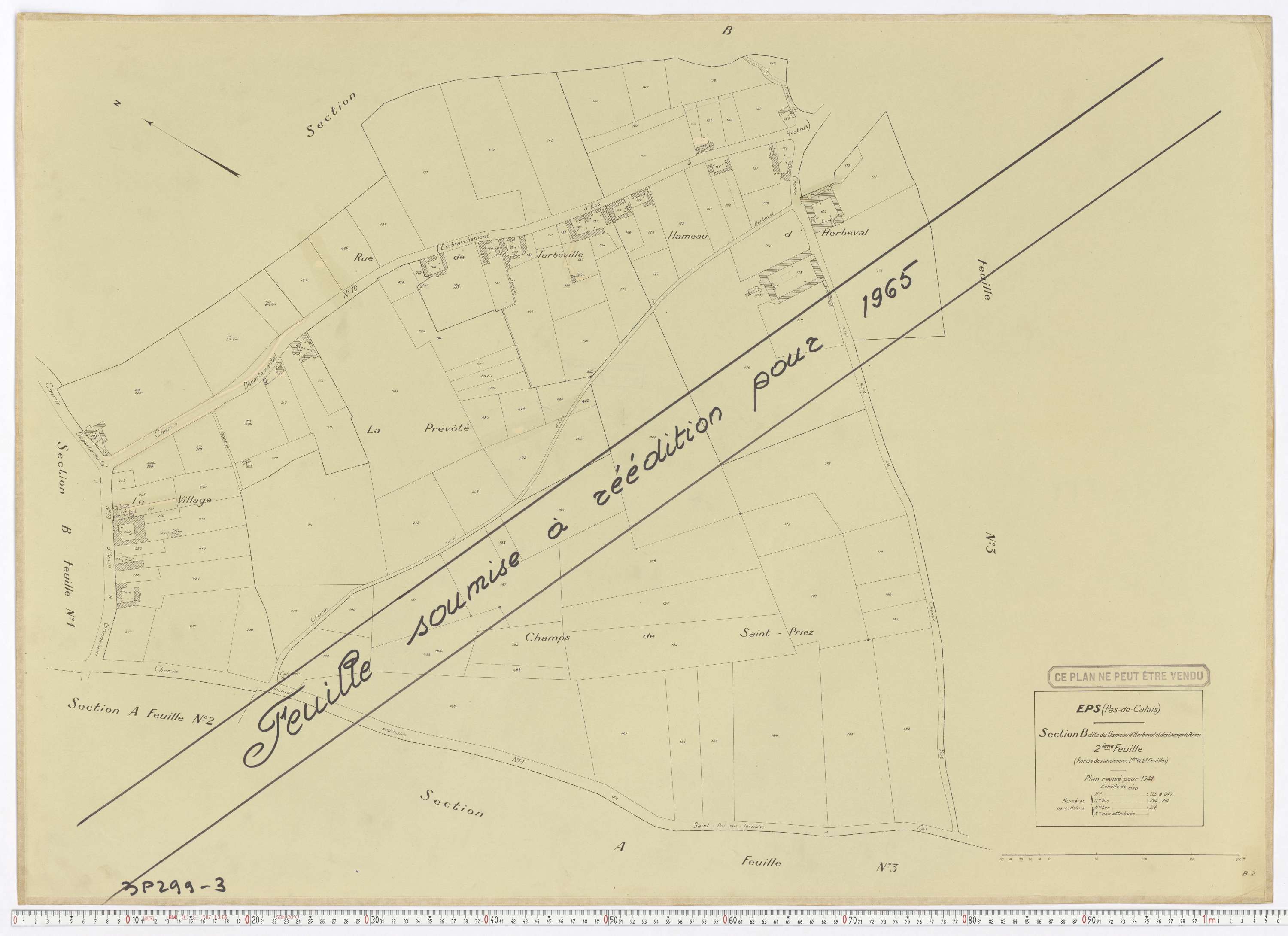 Eps - Section B, feuille 2.