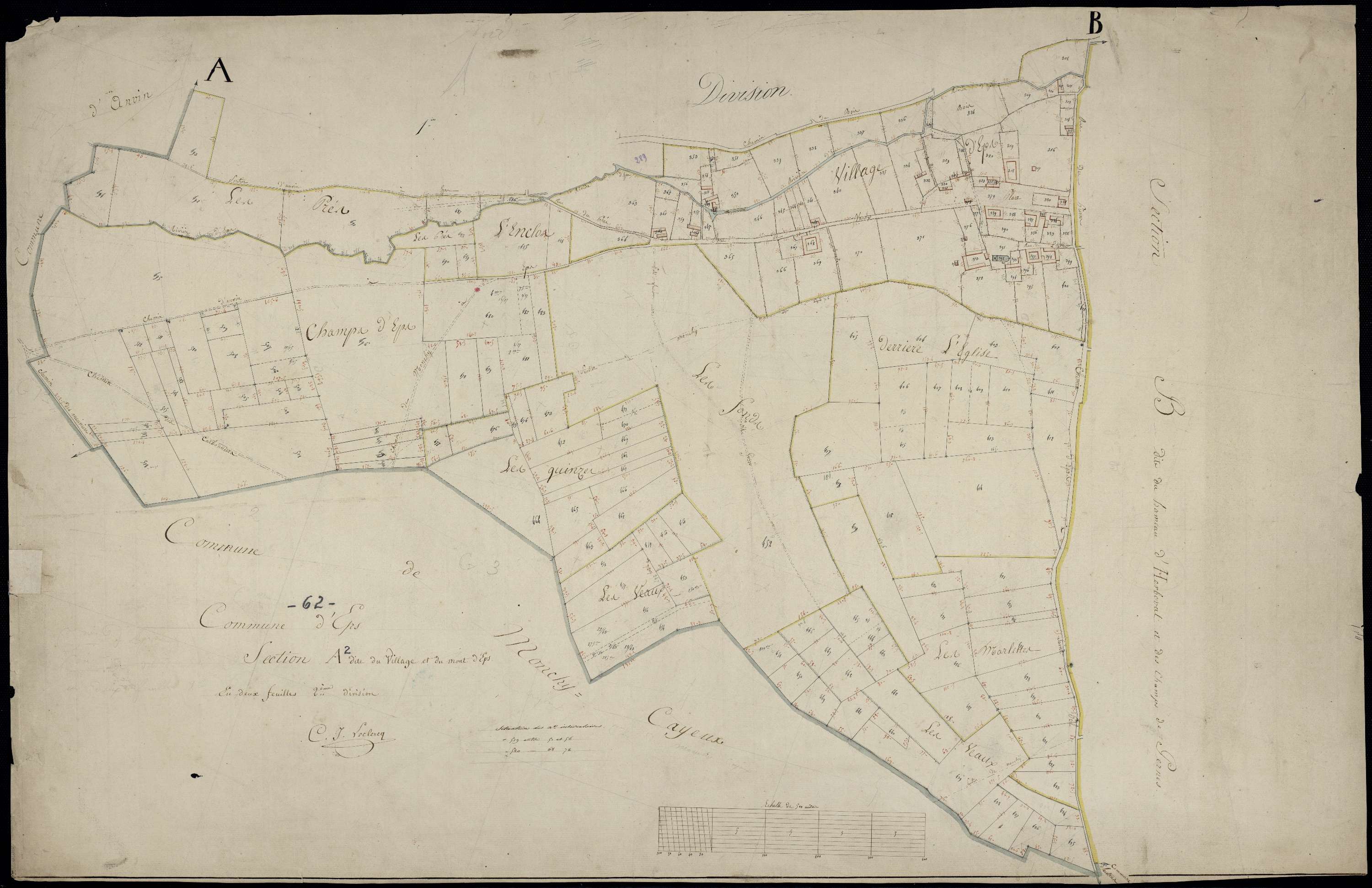 Eps - Section A, 2e feuille