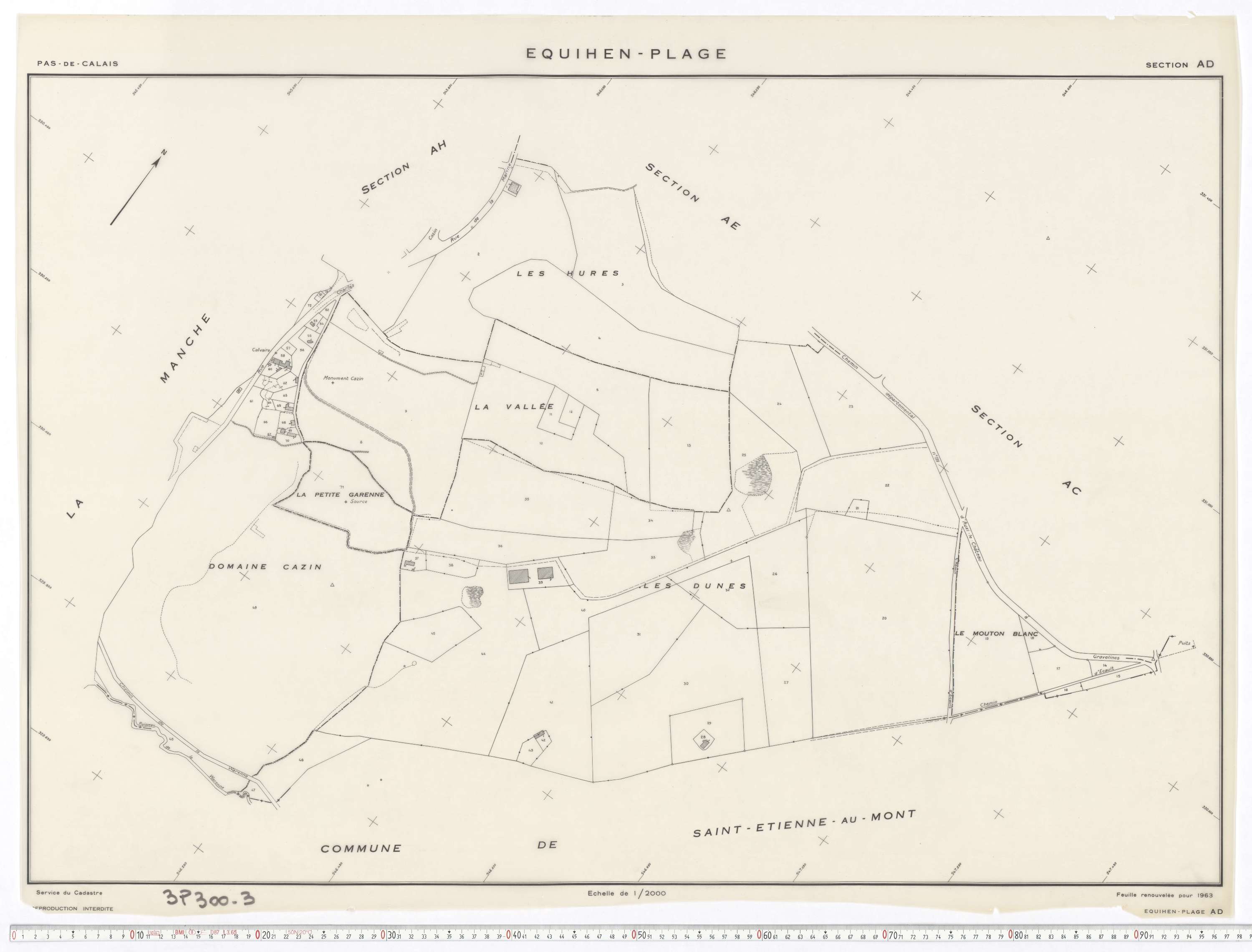 Équihen-Plage - Section AD.