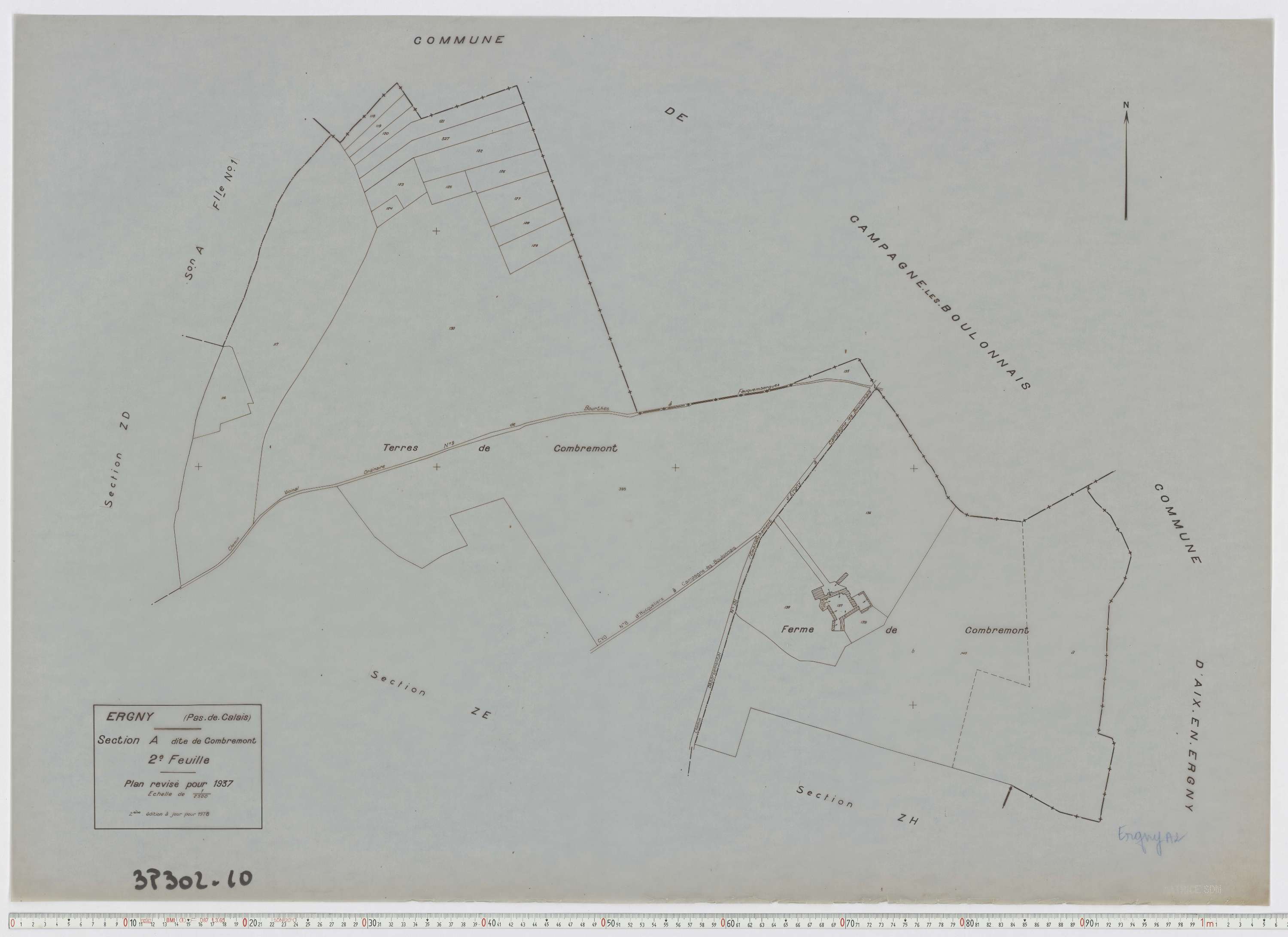 Ergny - Section A, feuille 2.