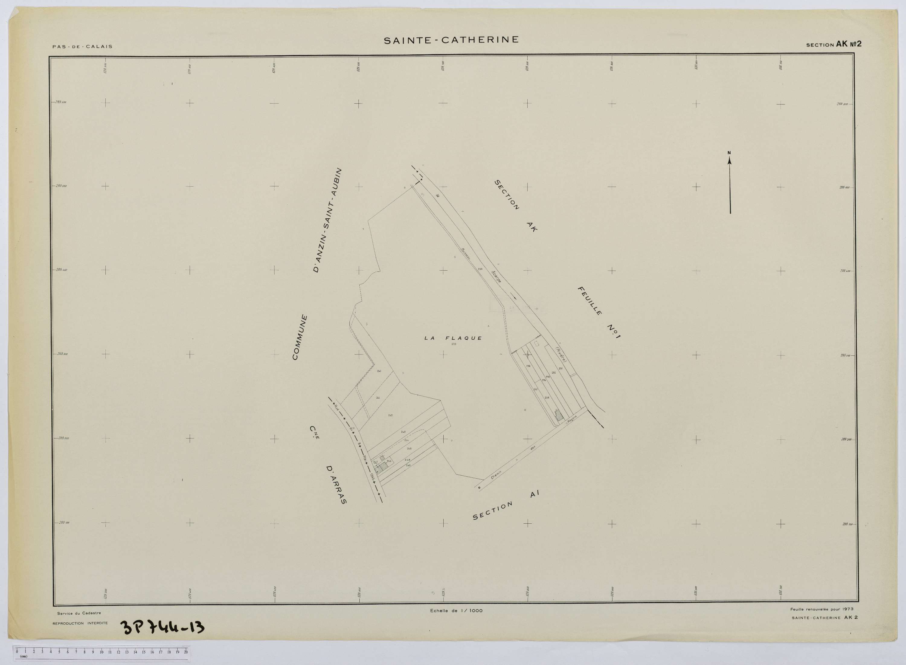 Érin - Section AK, feuille 2.