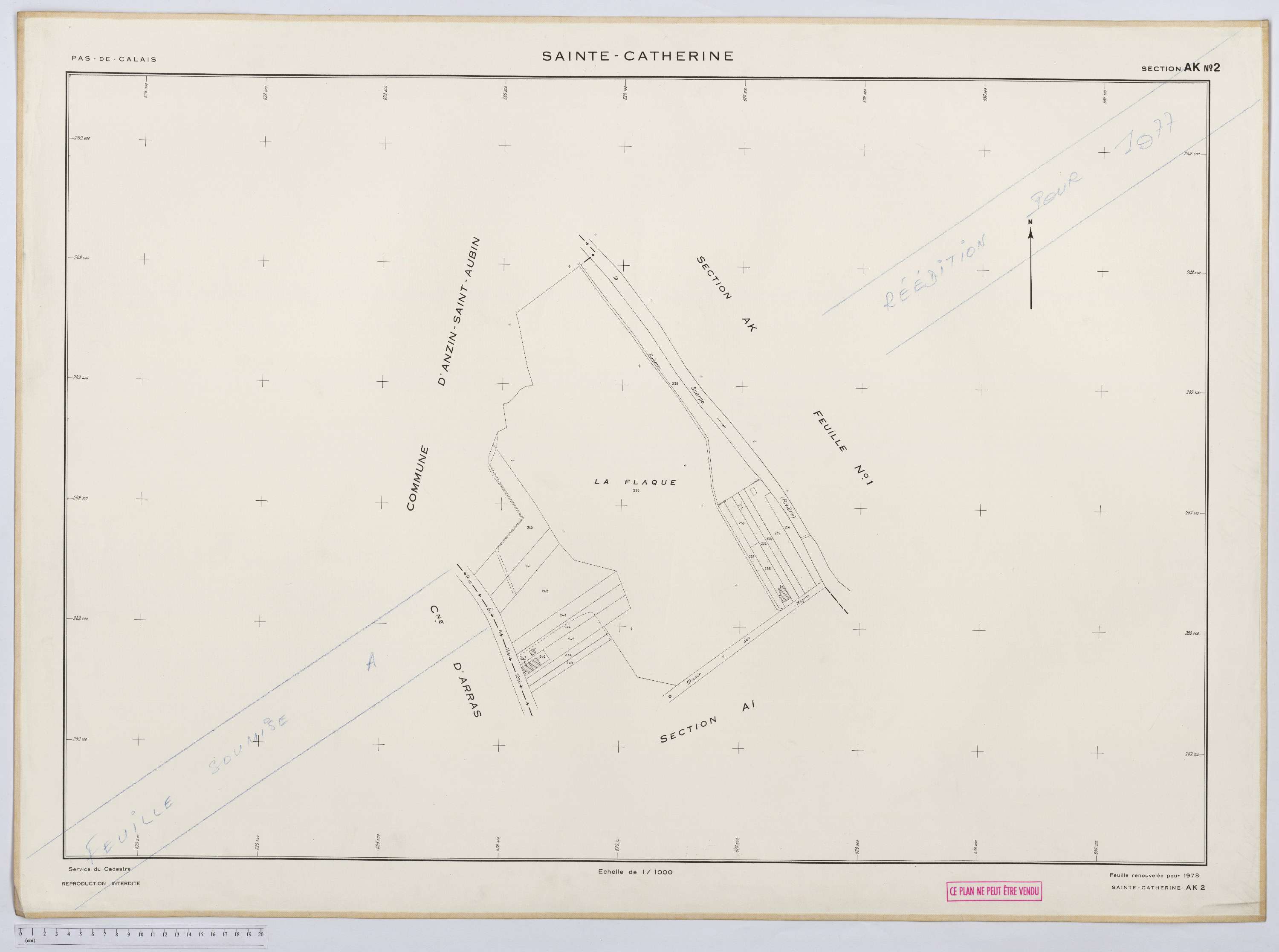 Érin - Section AK, feuille 2.