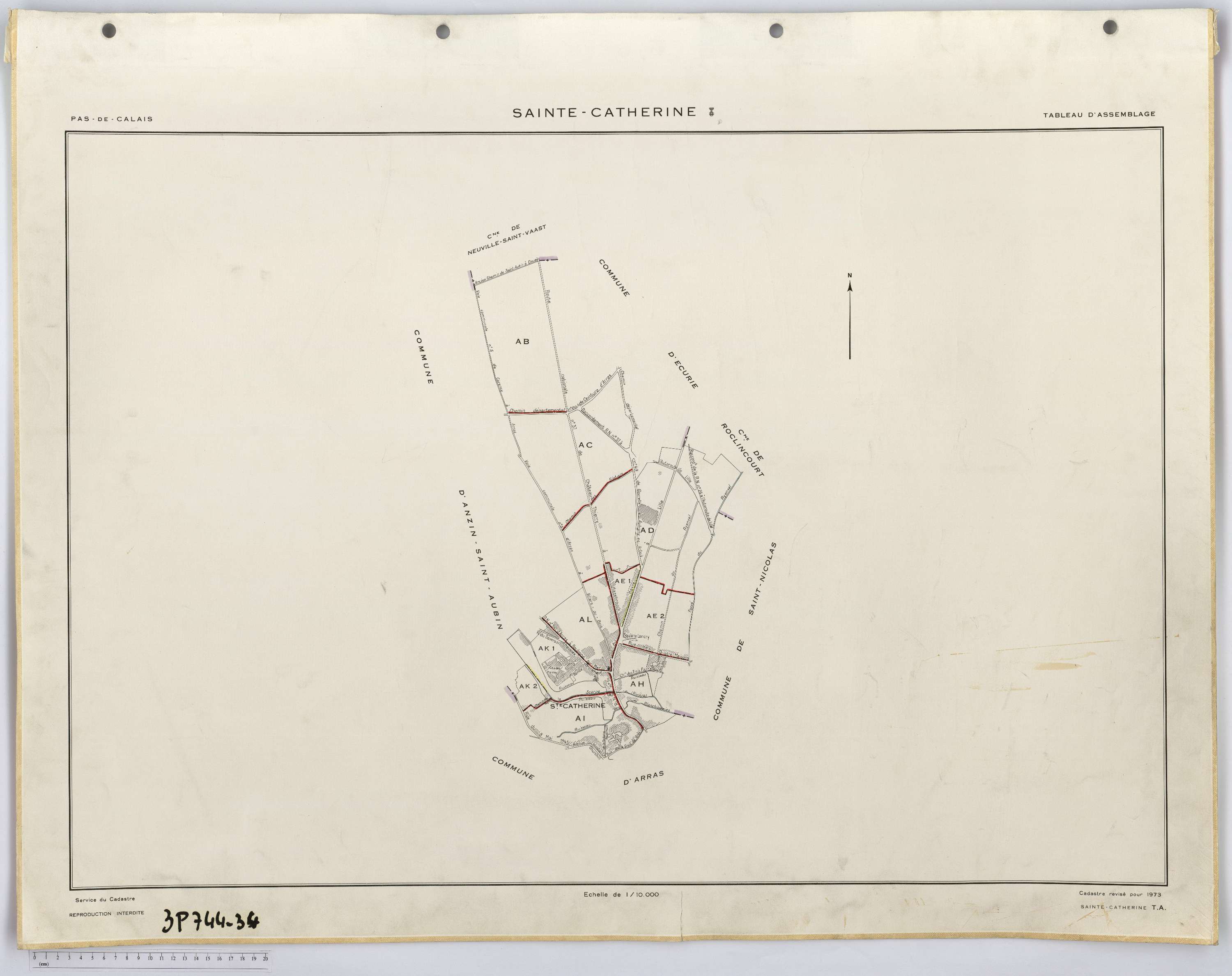 Érin - Tableau d'assemblage.