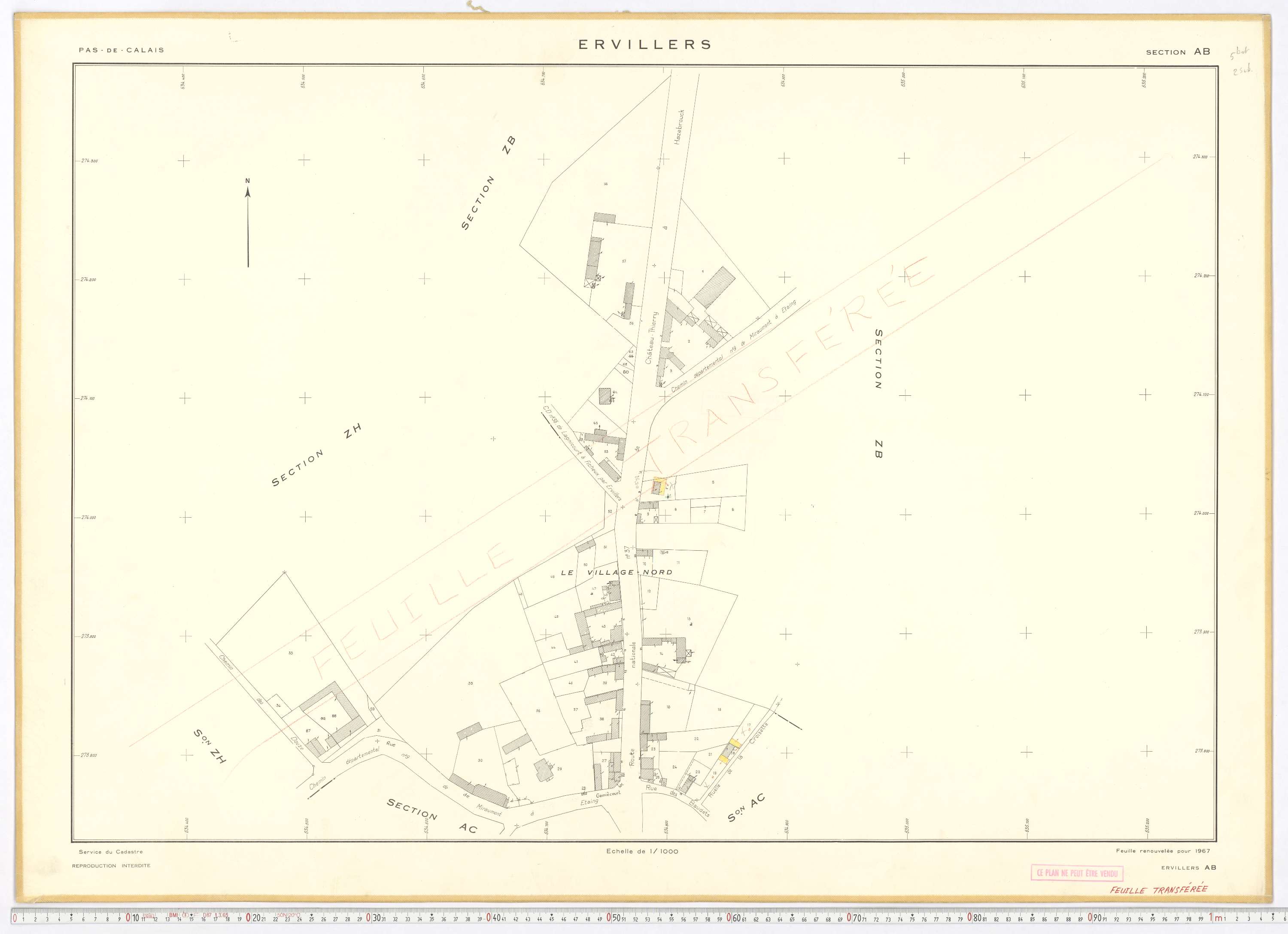 Ervillers - Section AB.
