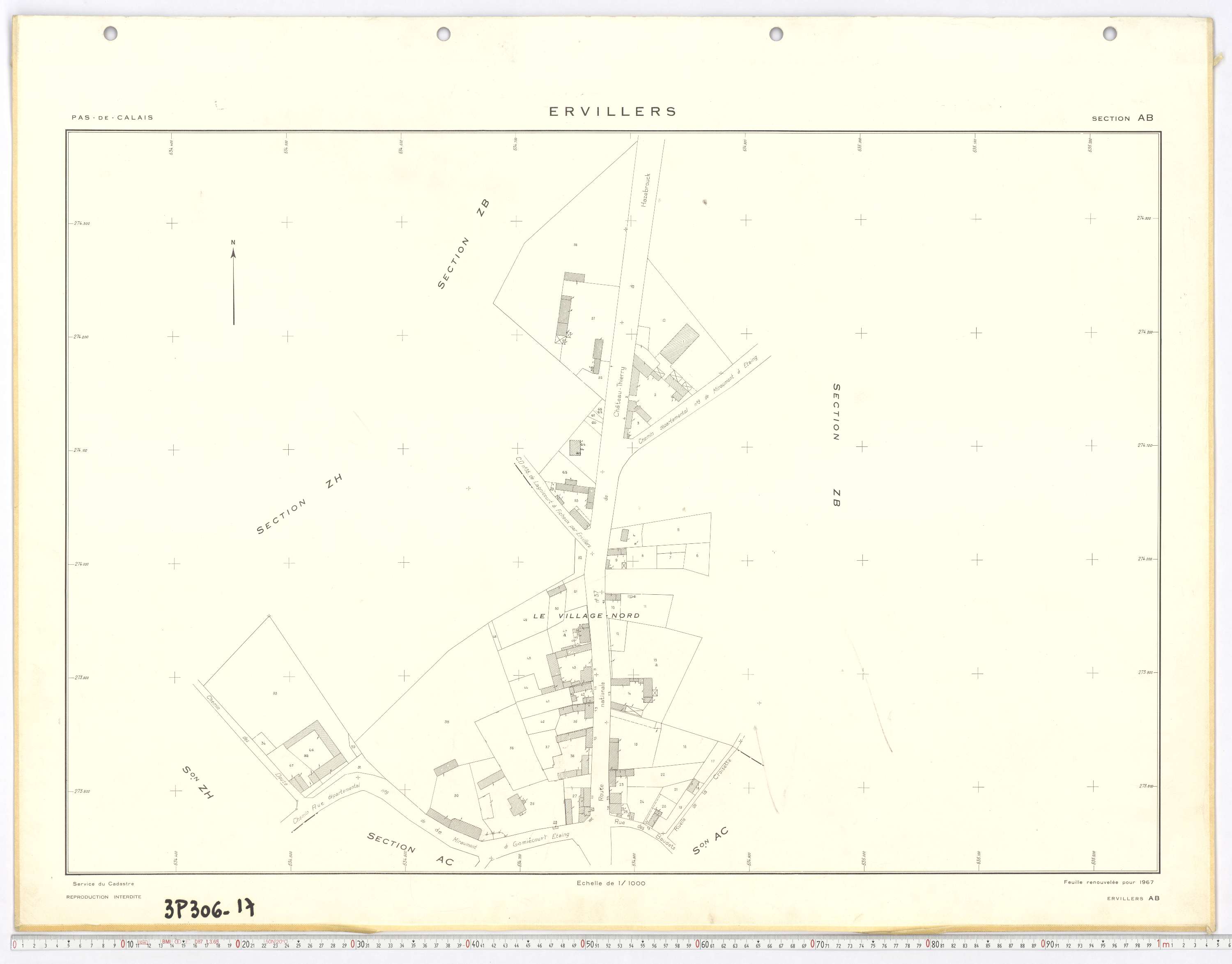 Ervillers - Section AB.