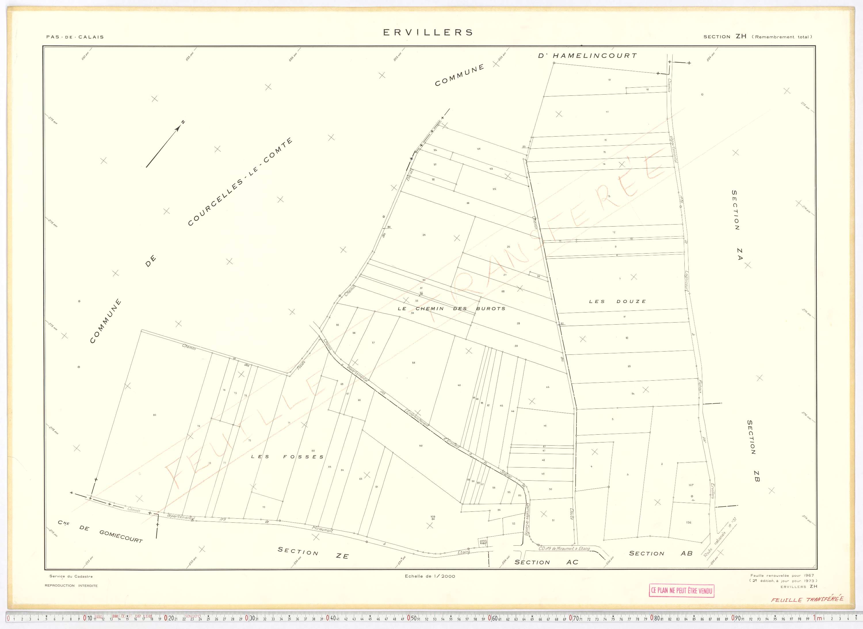 Ervillers - Section ZH.