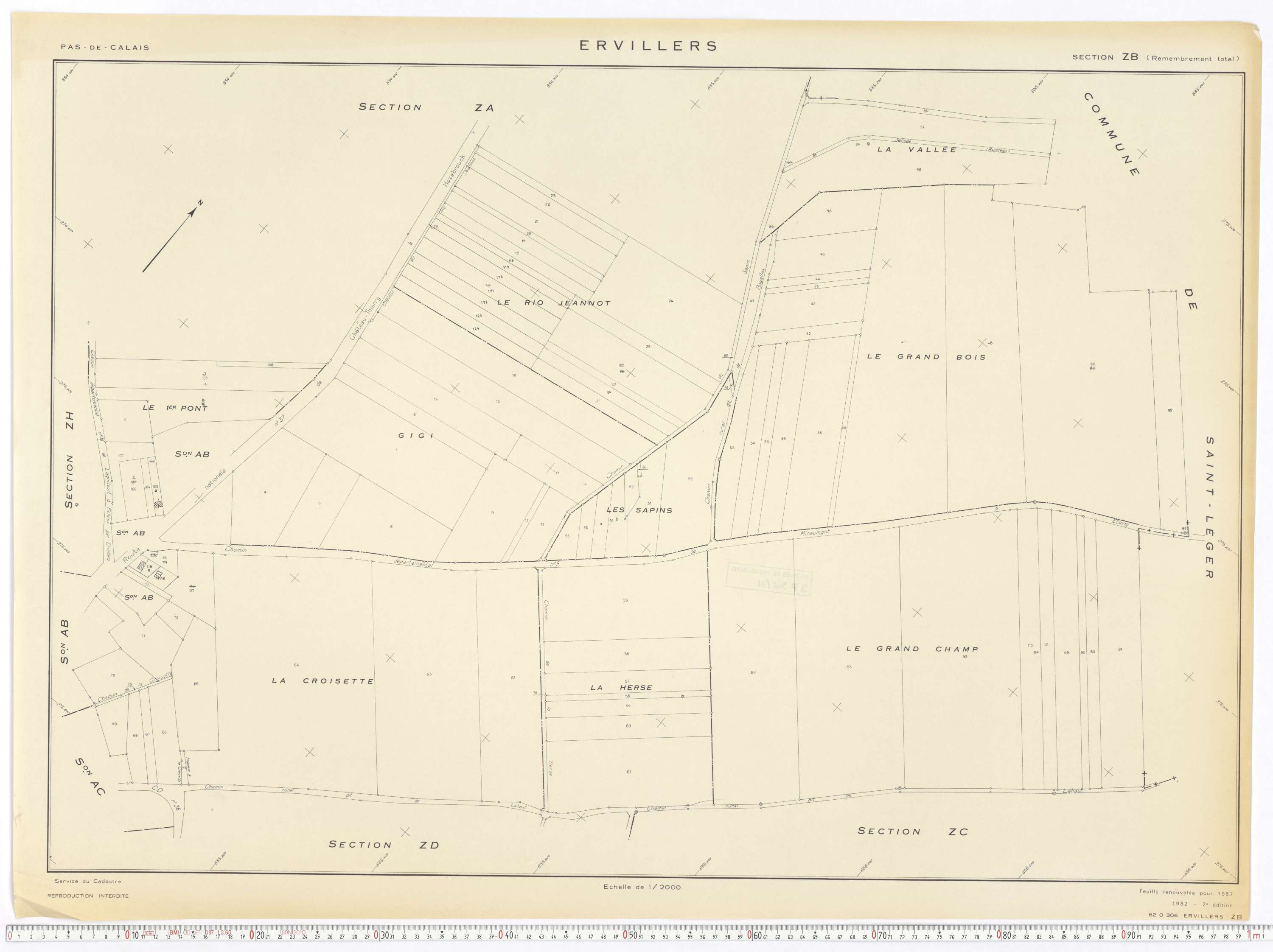 Ervillers - Section ZB.