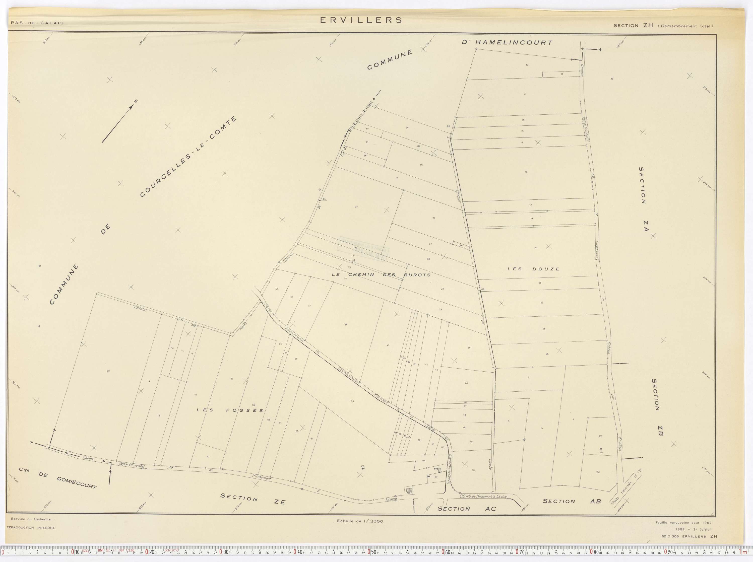Ervillers - Section ZH.
