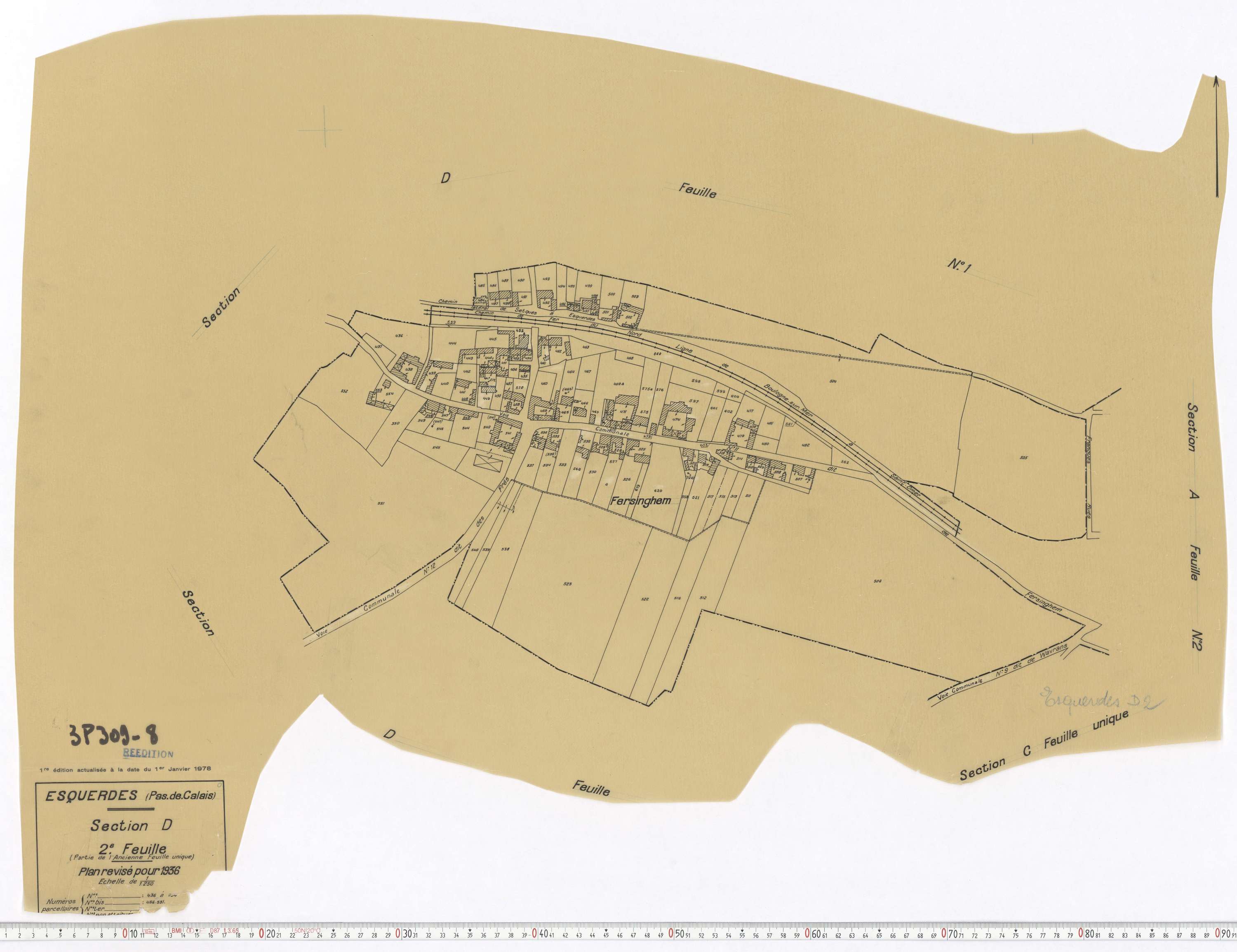 Esquerdes - Section D, feuille 2.
