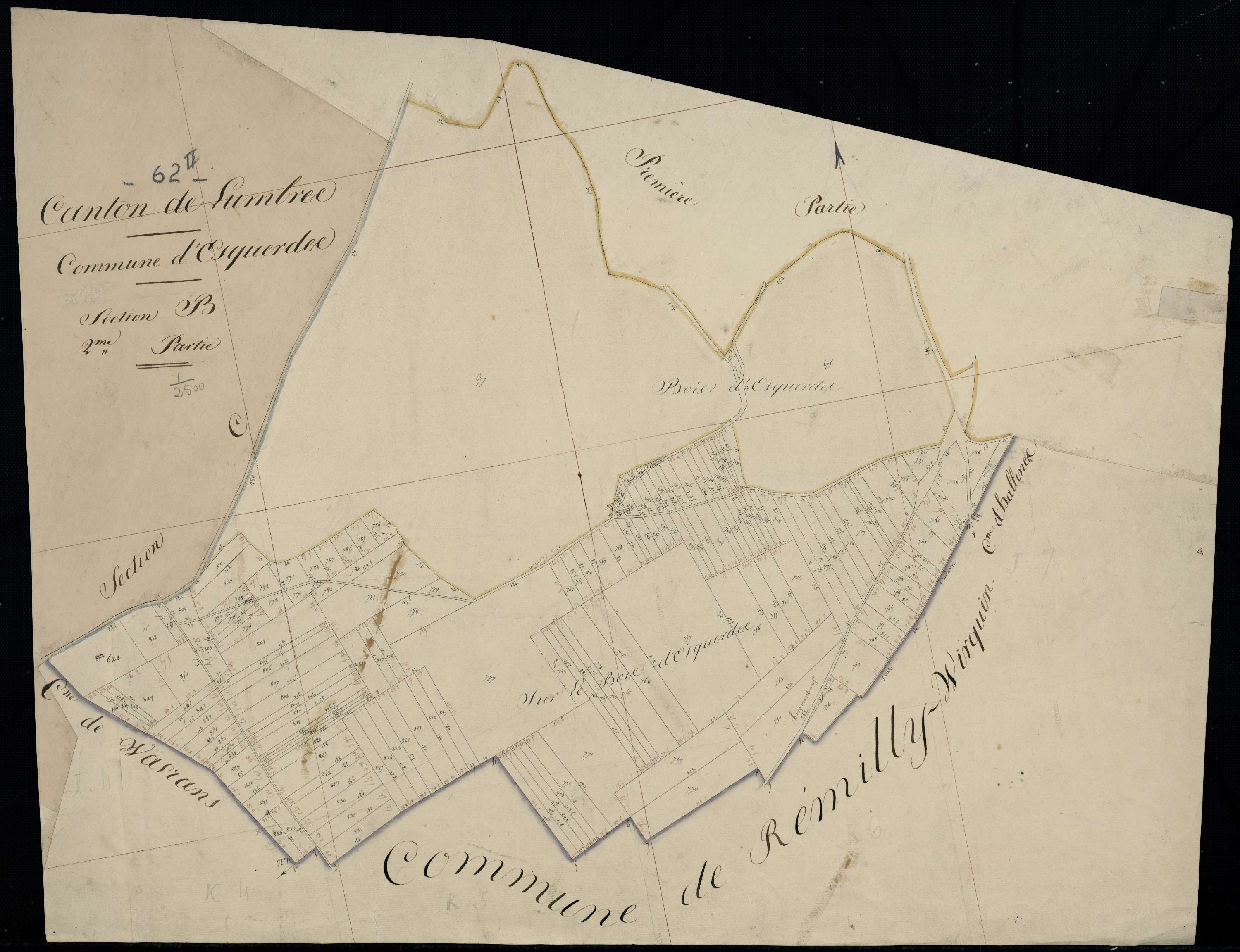 Esquerdes - Section B, 2e feuille