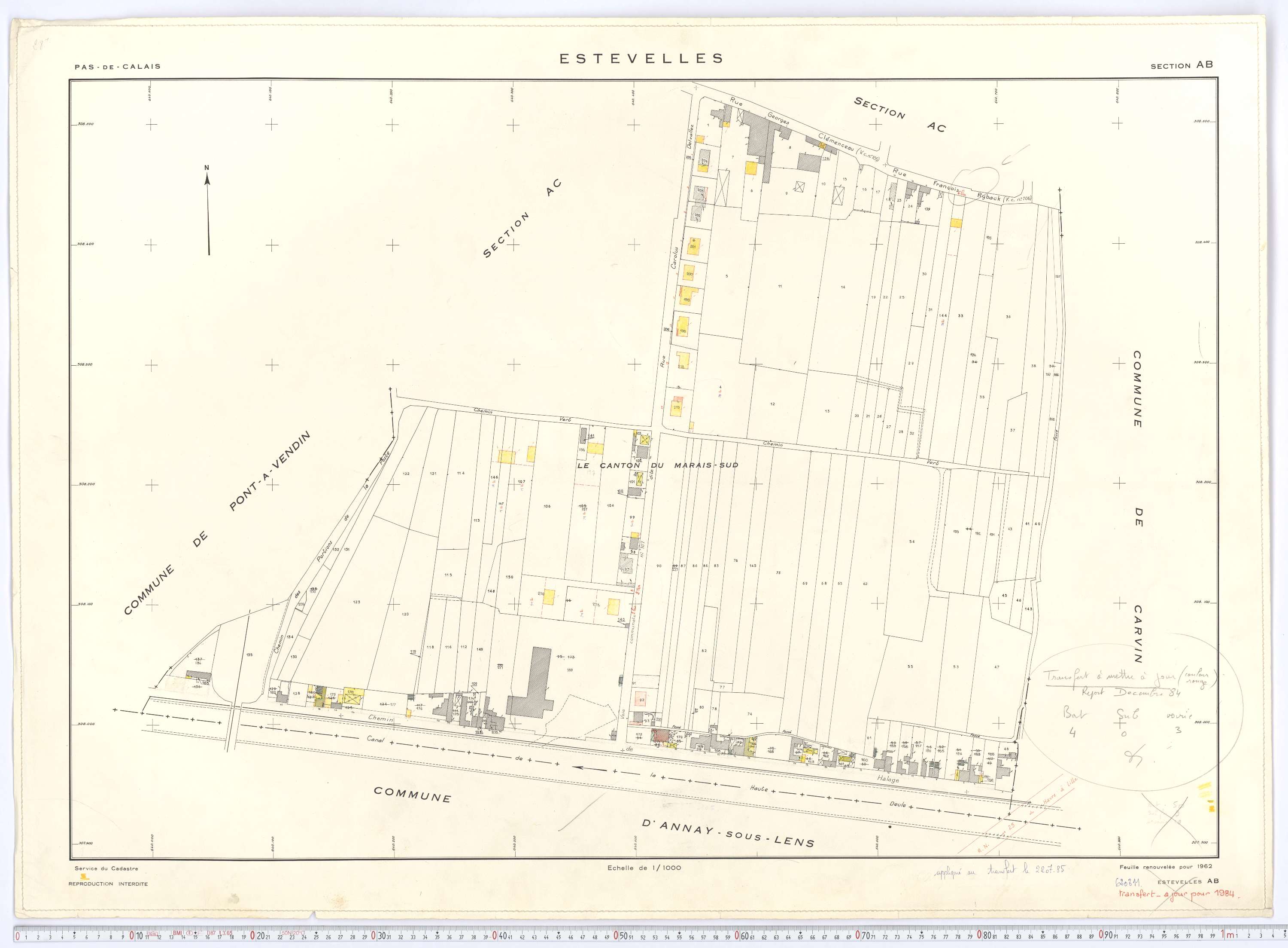 Estevelles - Section AB.