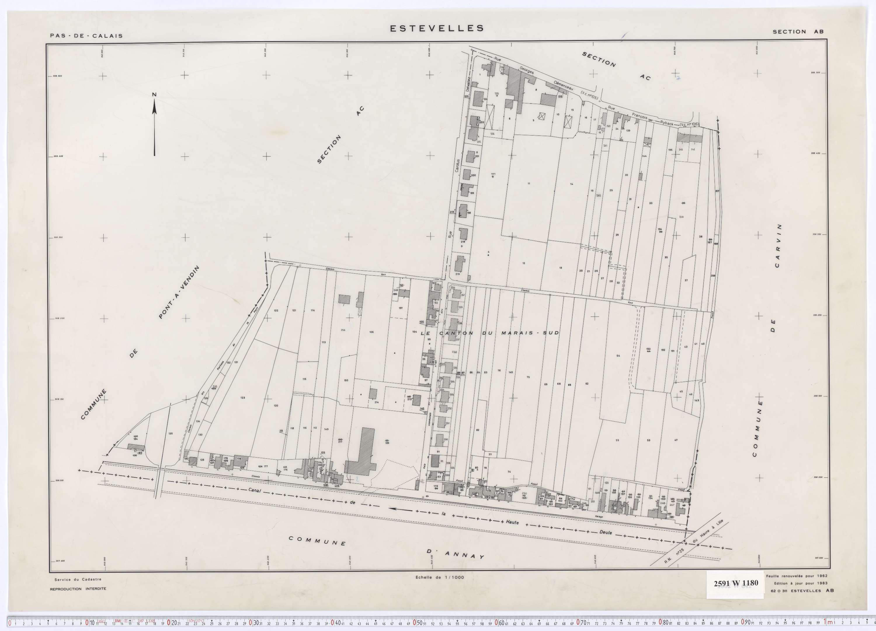 Estevelles - Section AB.