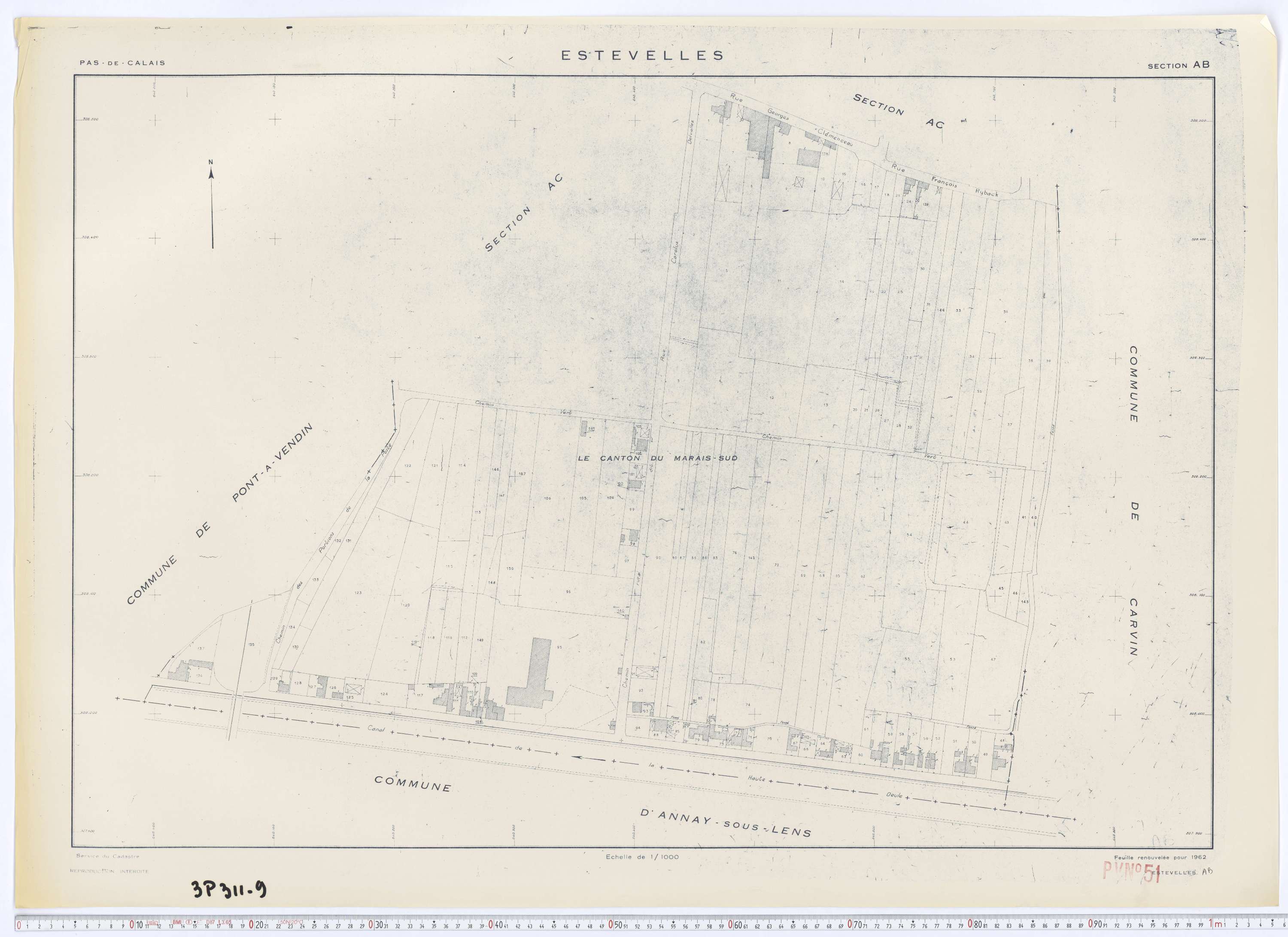 Estevelles - Section AB.