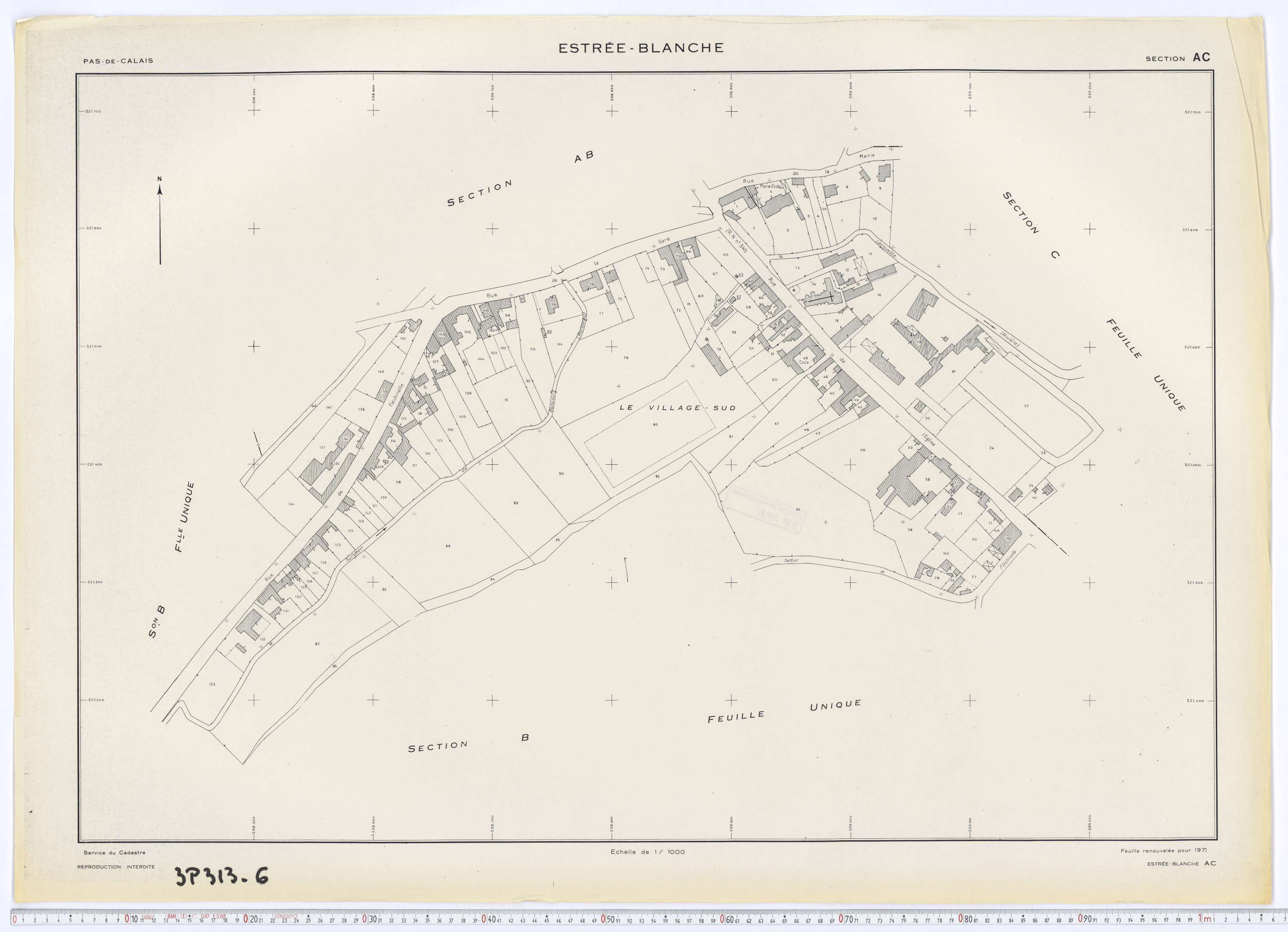 Estrée - Section AC.