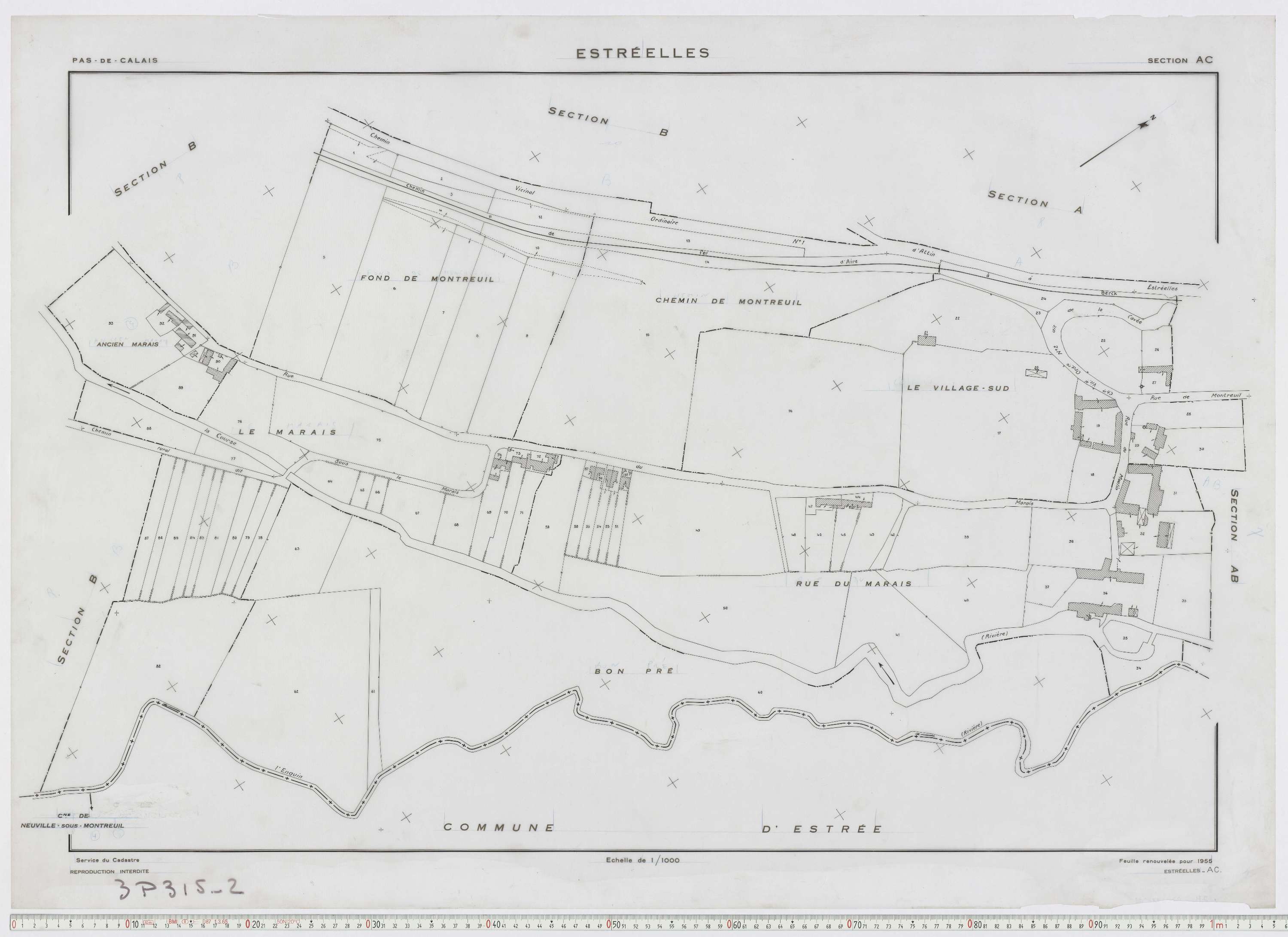 Estrée - Section AC.