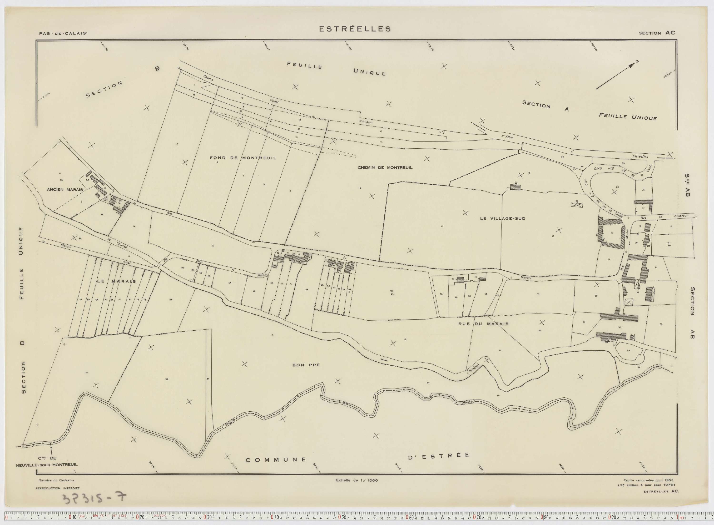 Estrée - Section AC.