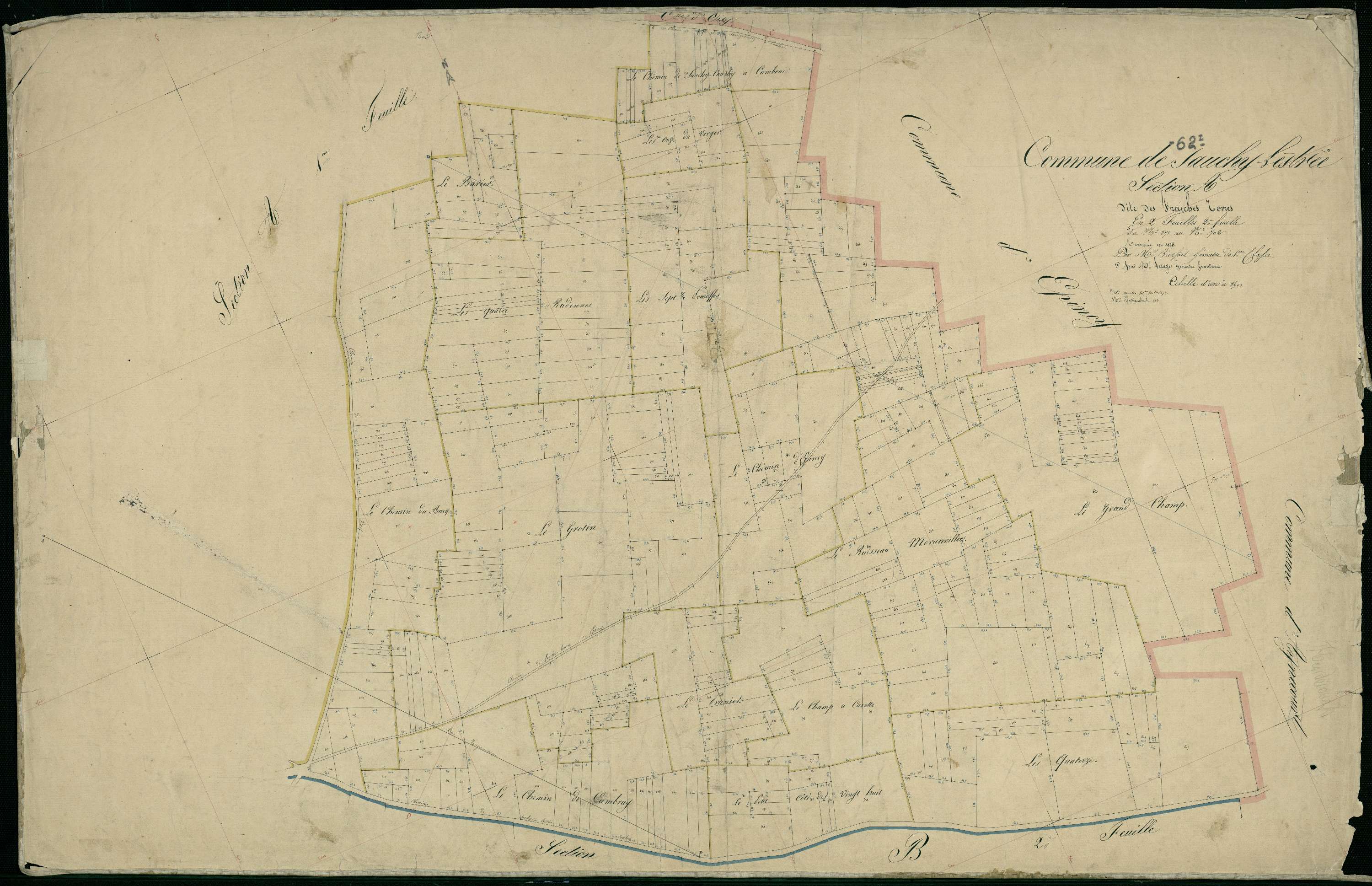 Estrée - Section A, 2e feuille