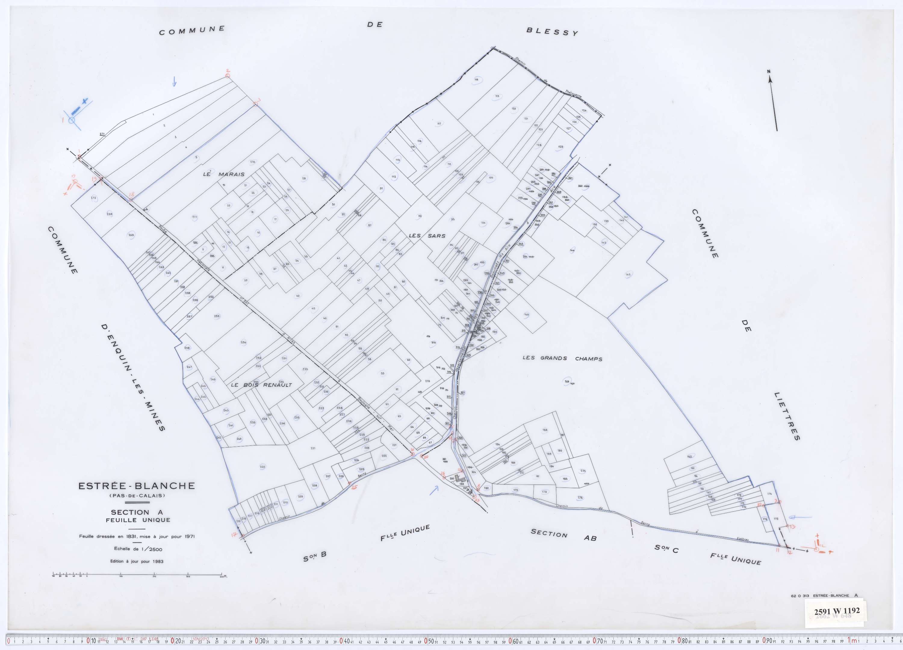 Estrée-Blanche - Section A.