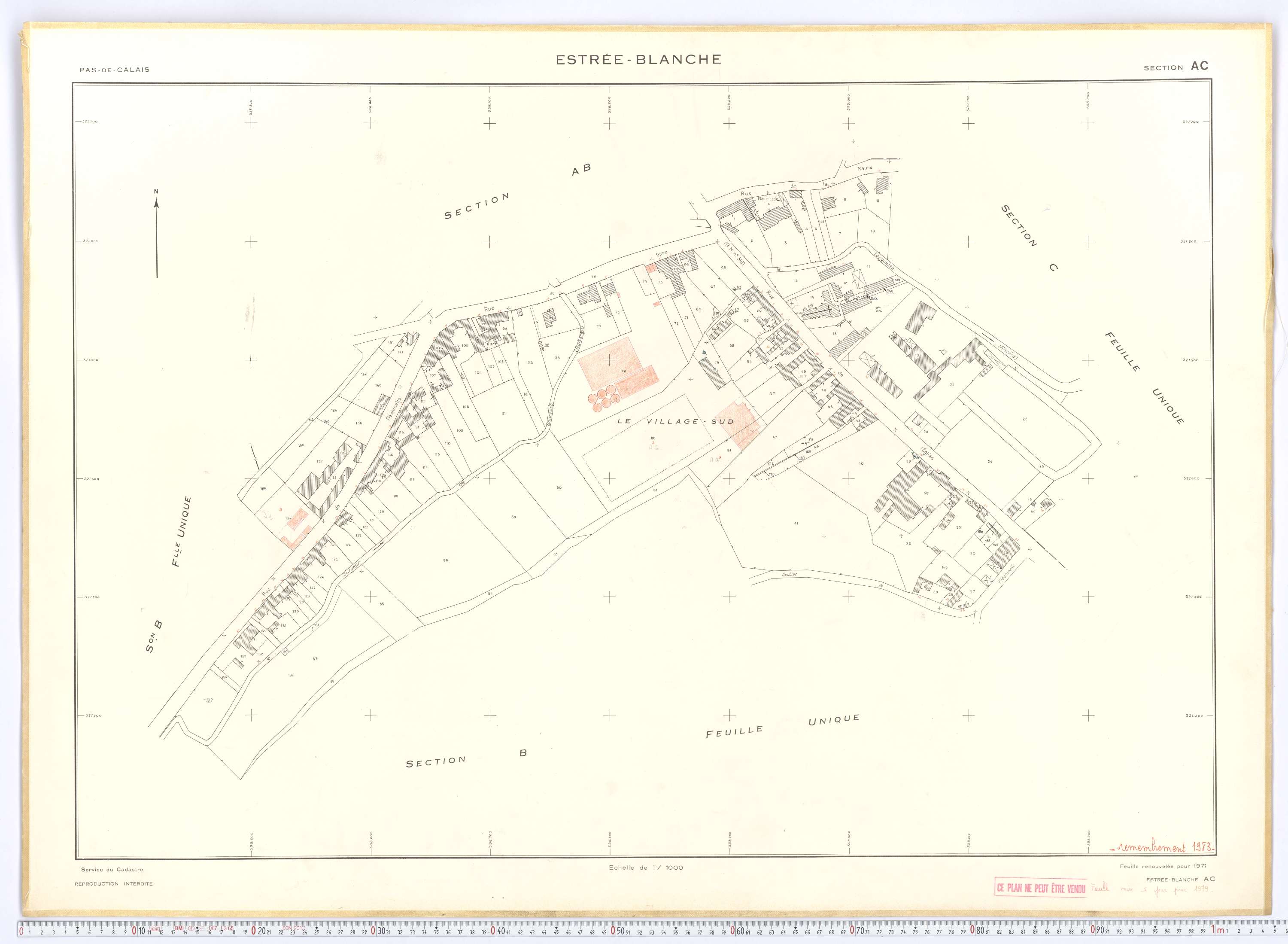 Estrée-Blanche - Section AC.