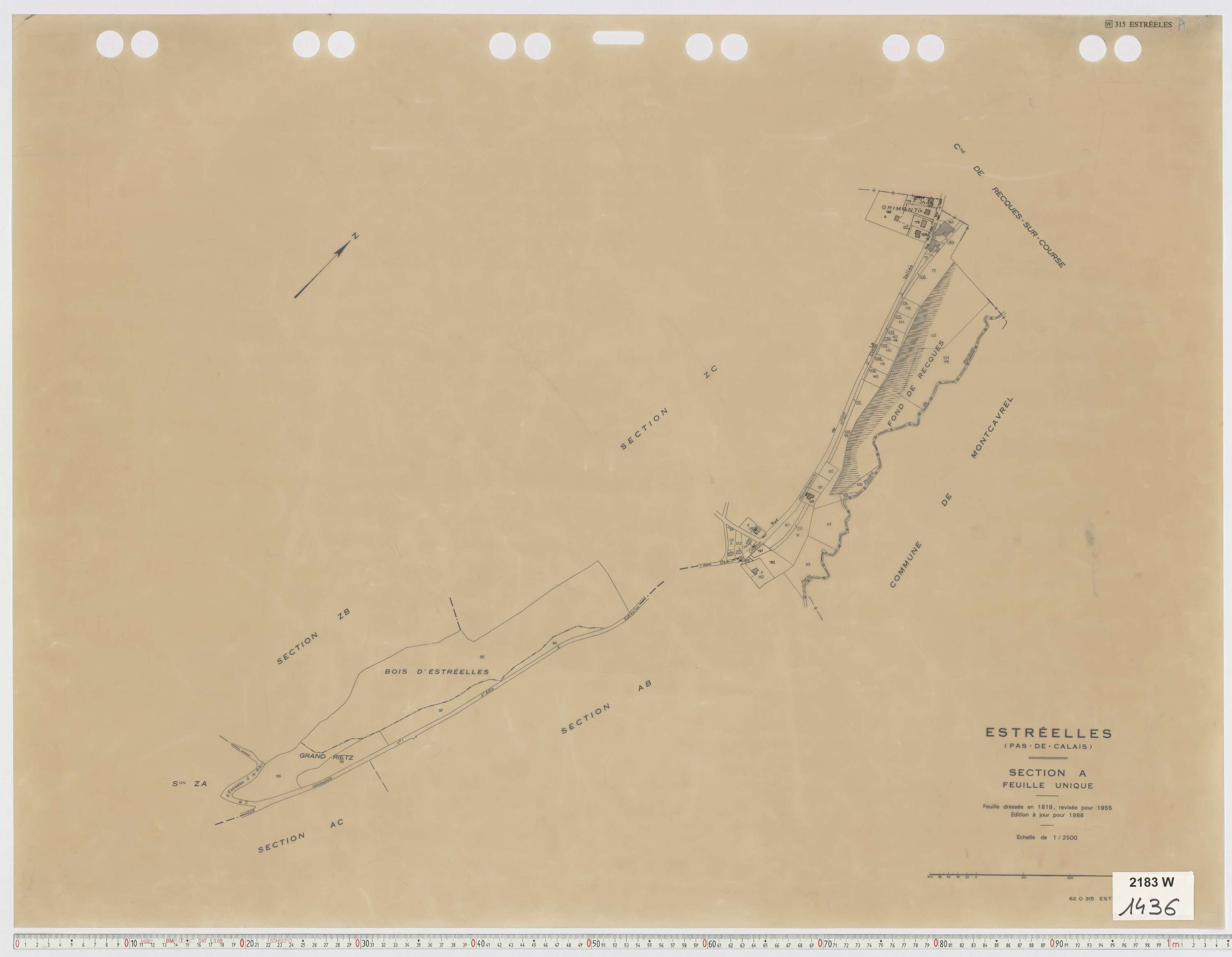 Estréelles - Section A.