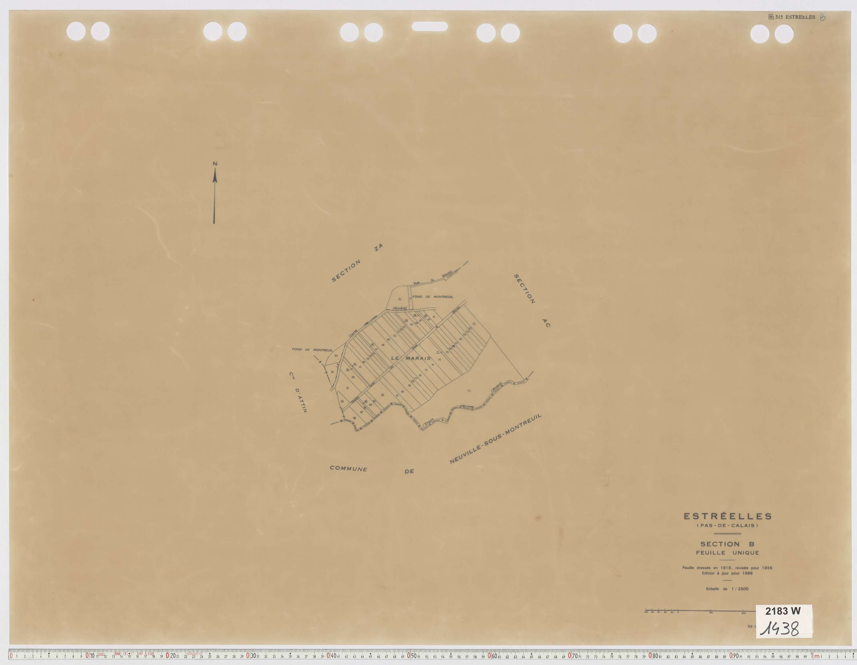 Estréelles - Section B.