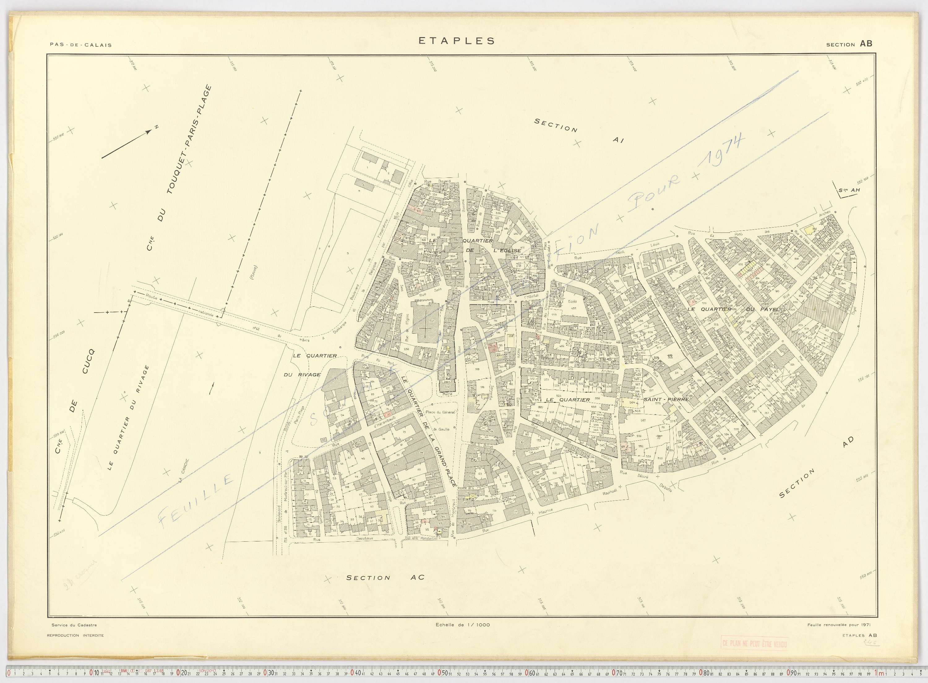 Étaples - Section AB.