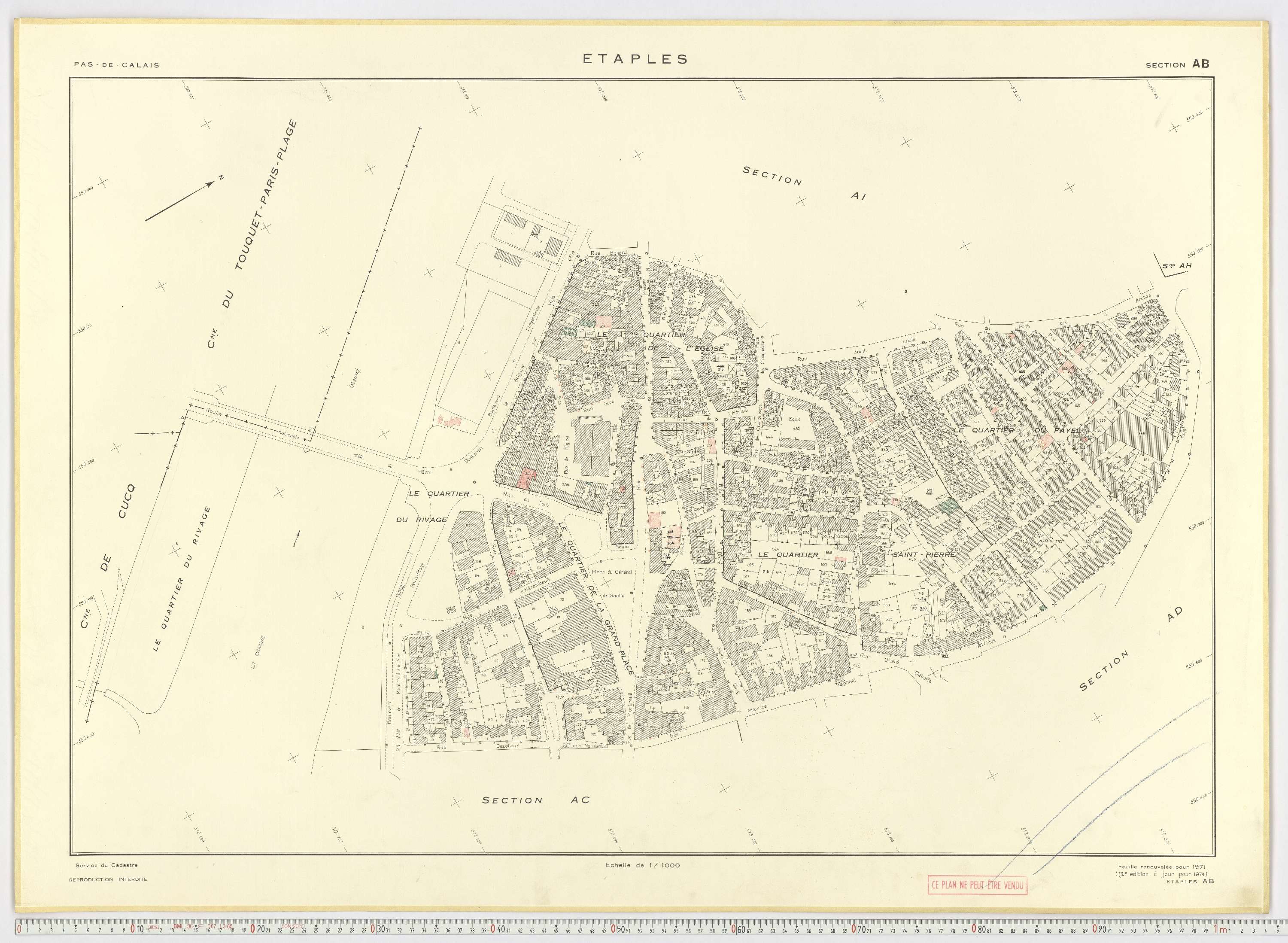 Étaples - Section AB.