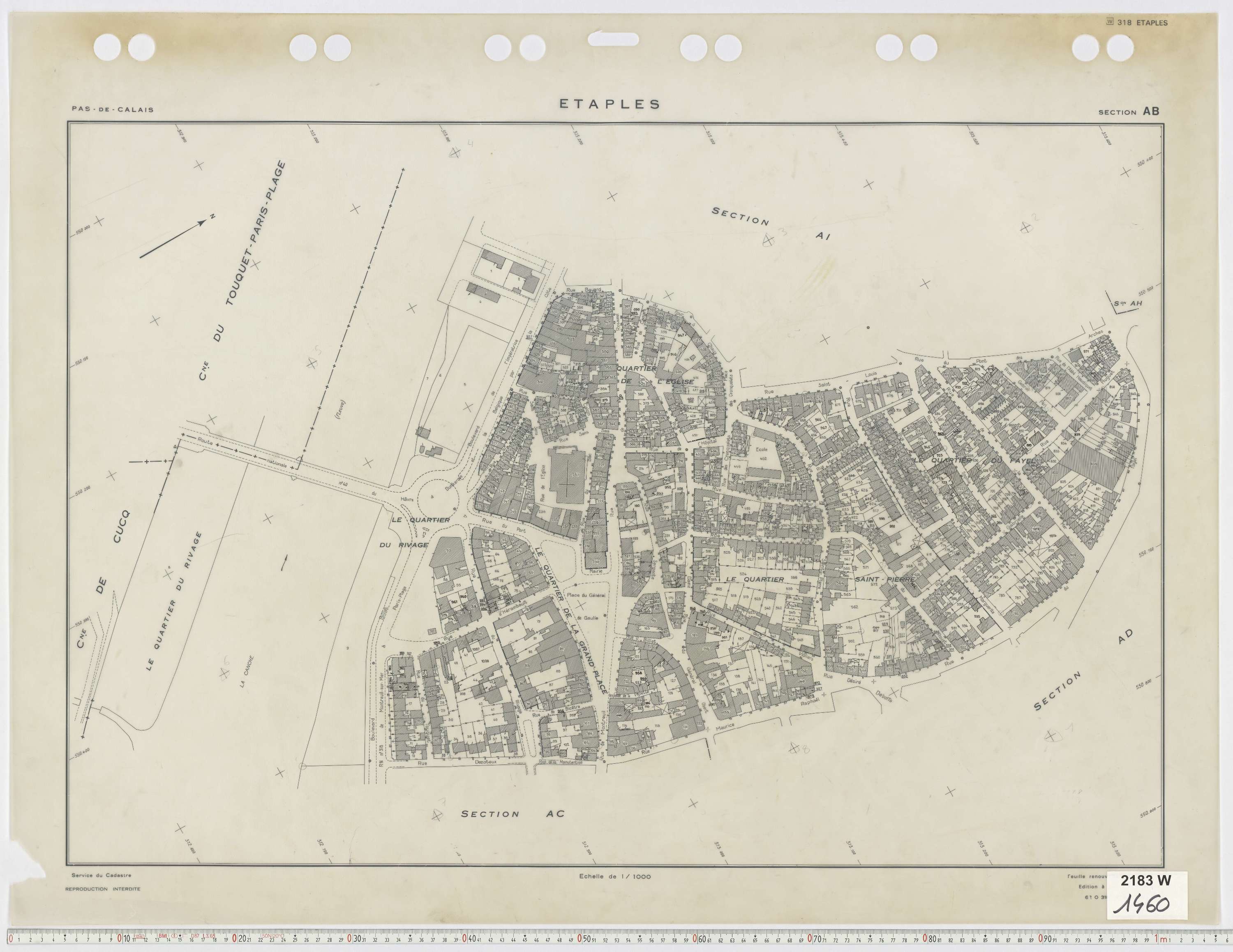 Étaples - Section AB.