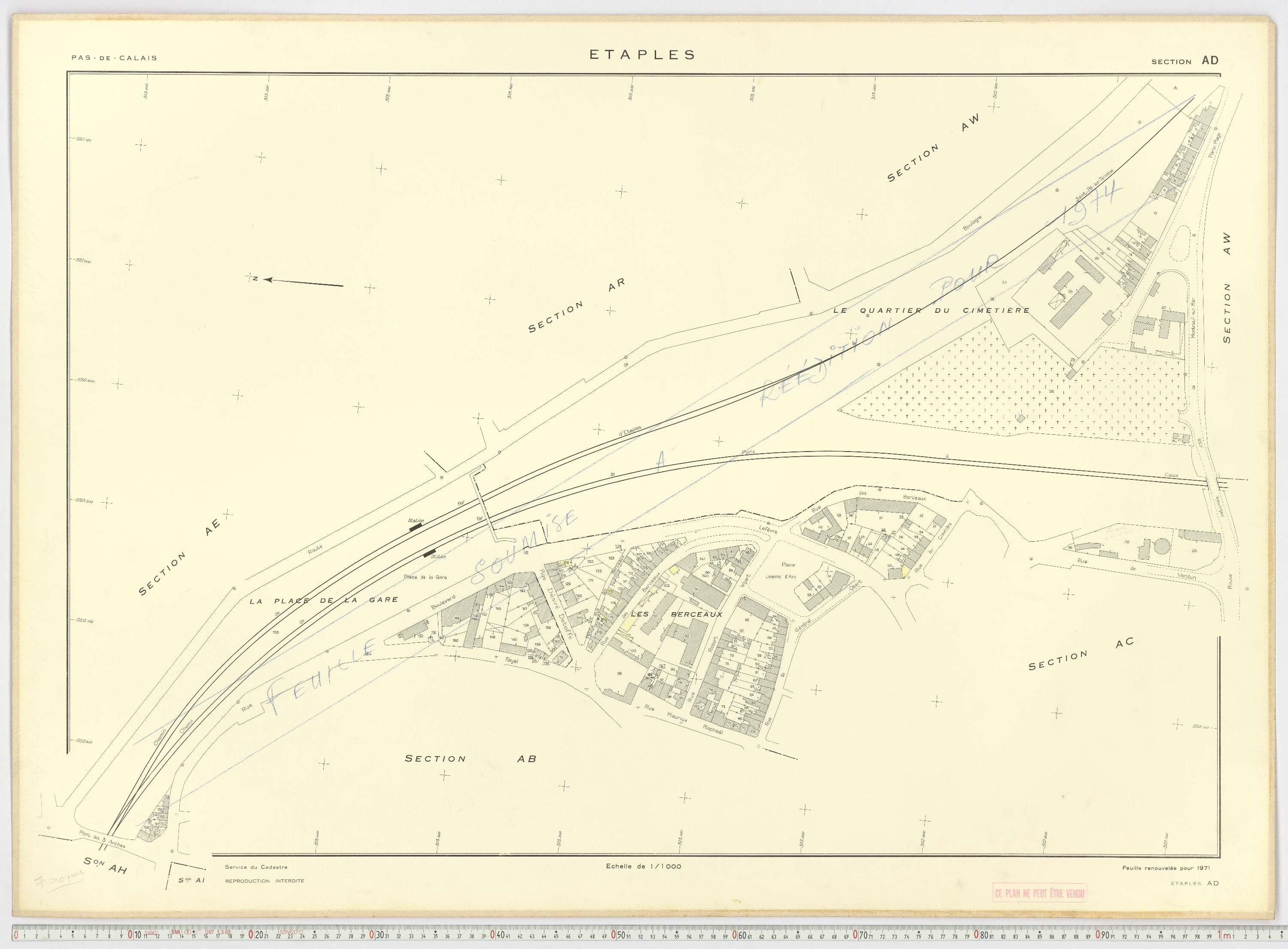 Étaples - Section AD.