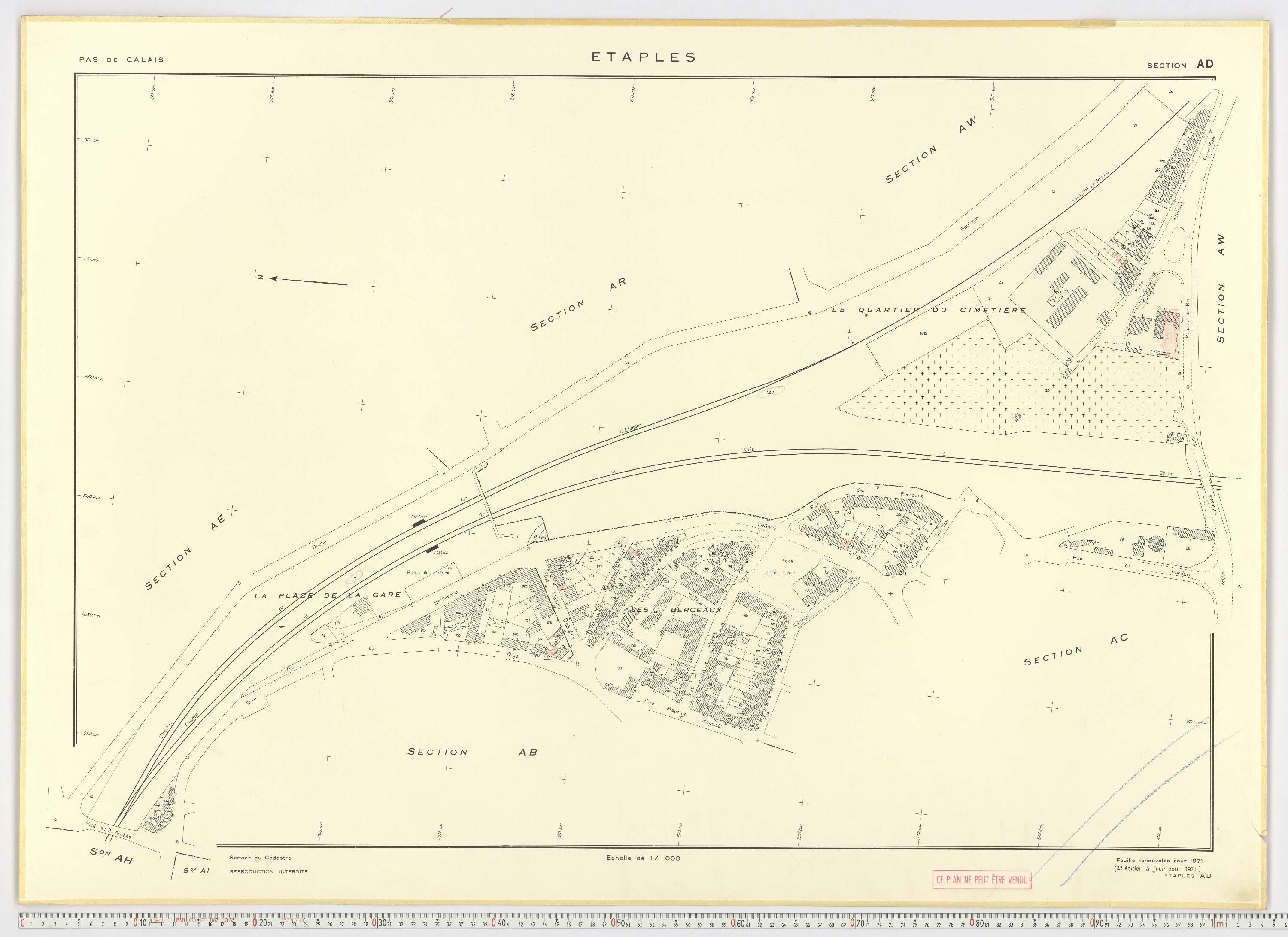 Étaples - Section AD.
