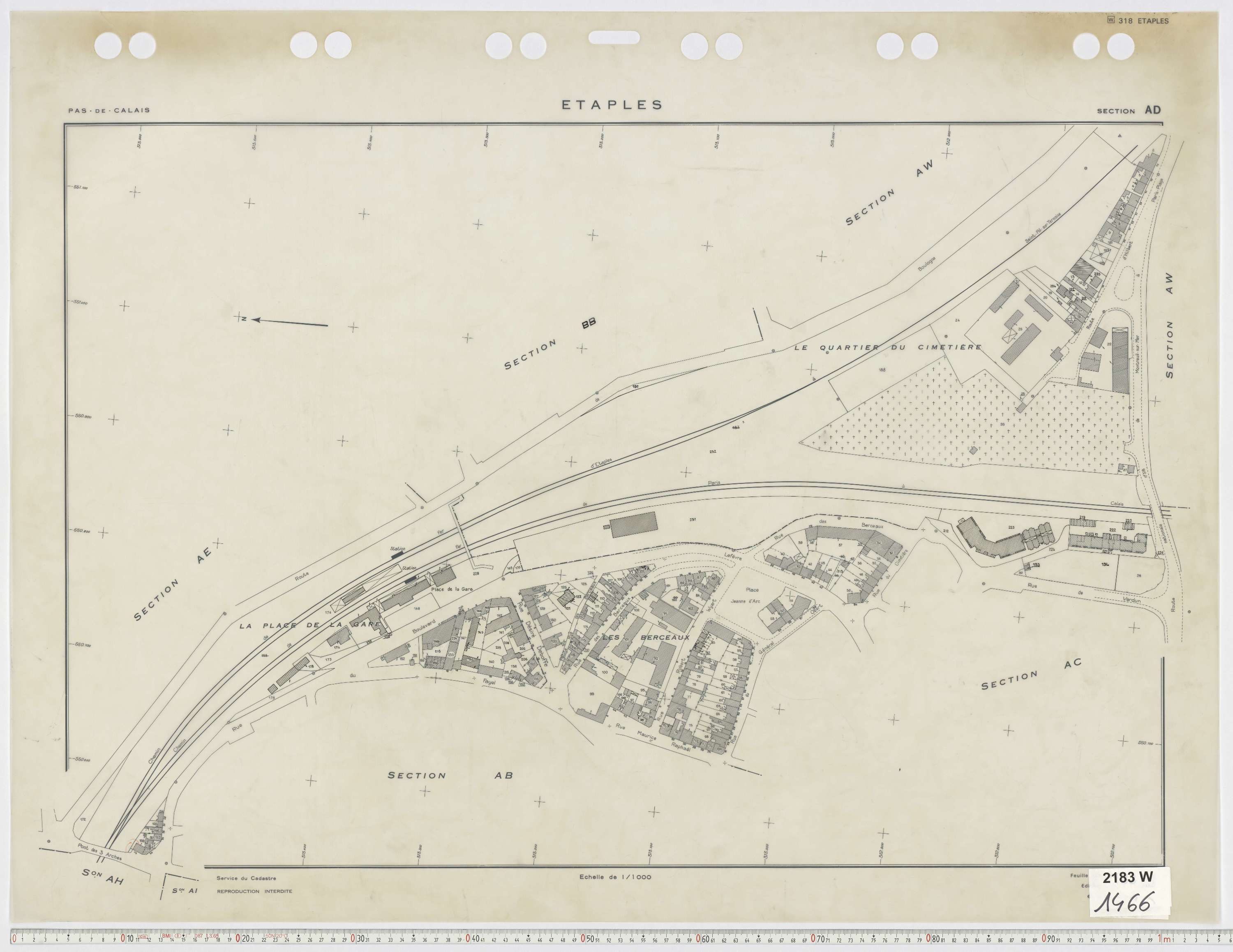 Étaples - Section AD.