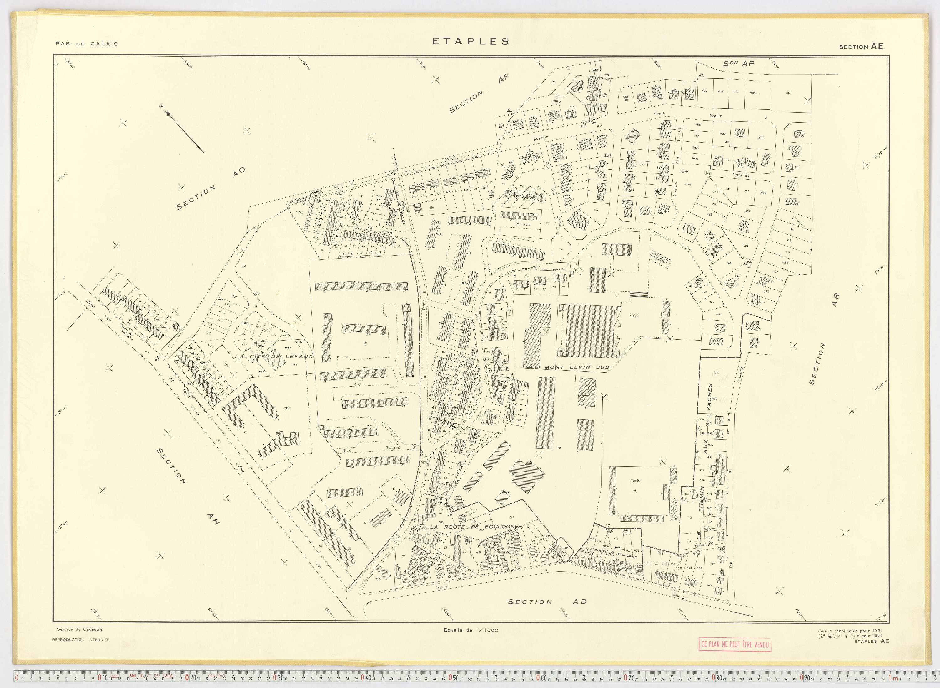 Étaples - Section AE.