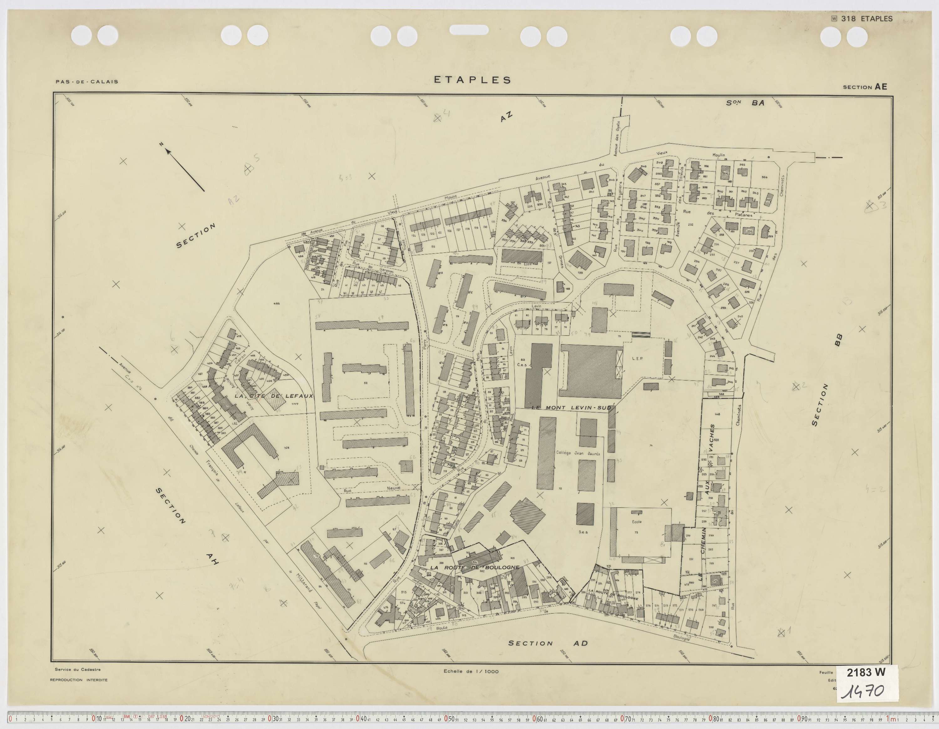 Étaples - Section AE.