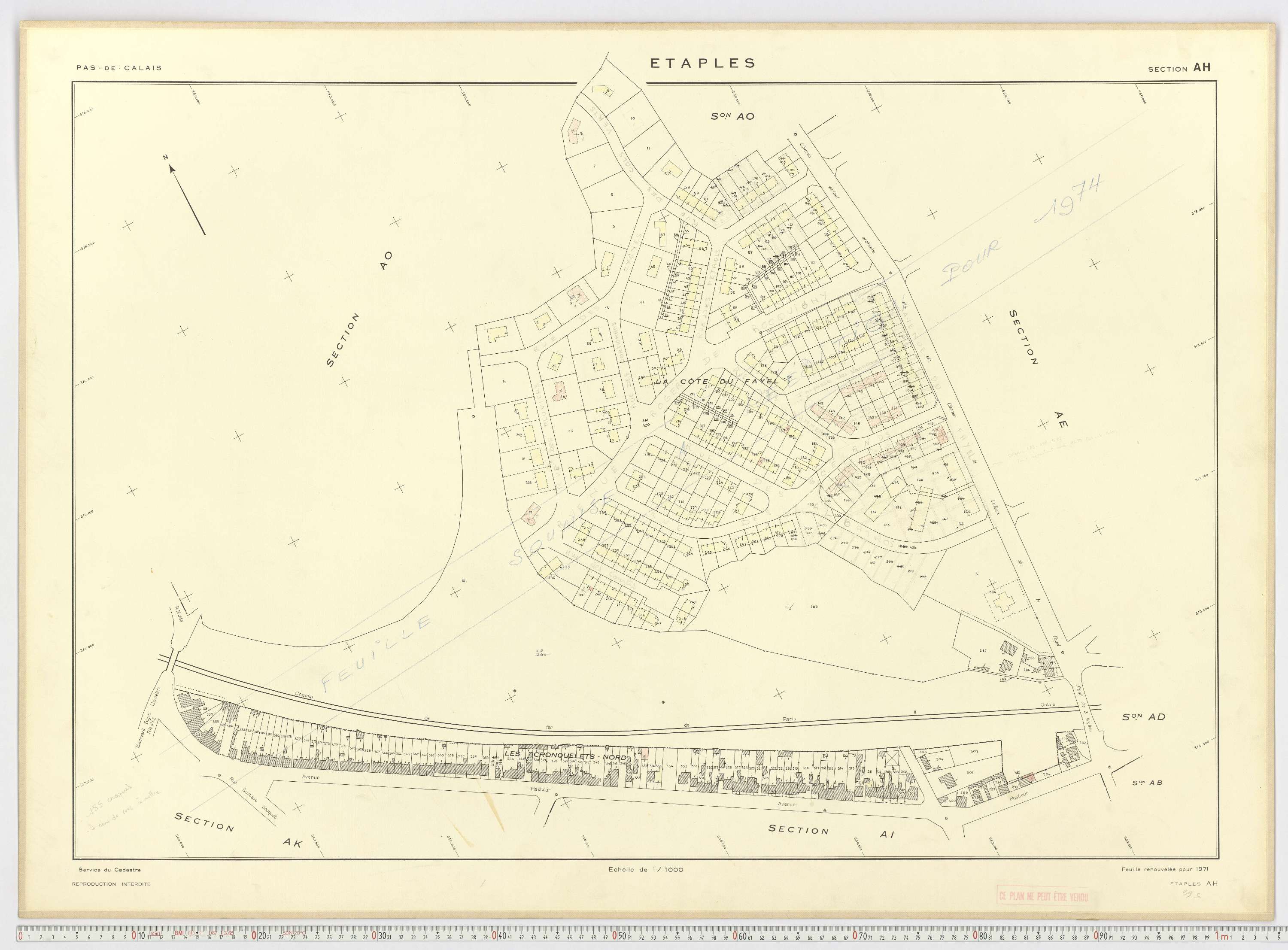Étaples - Section AH.