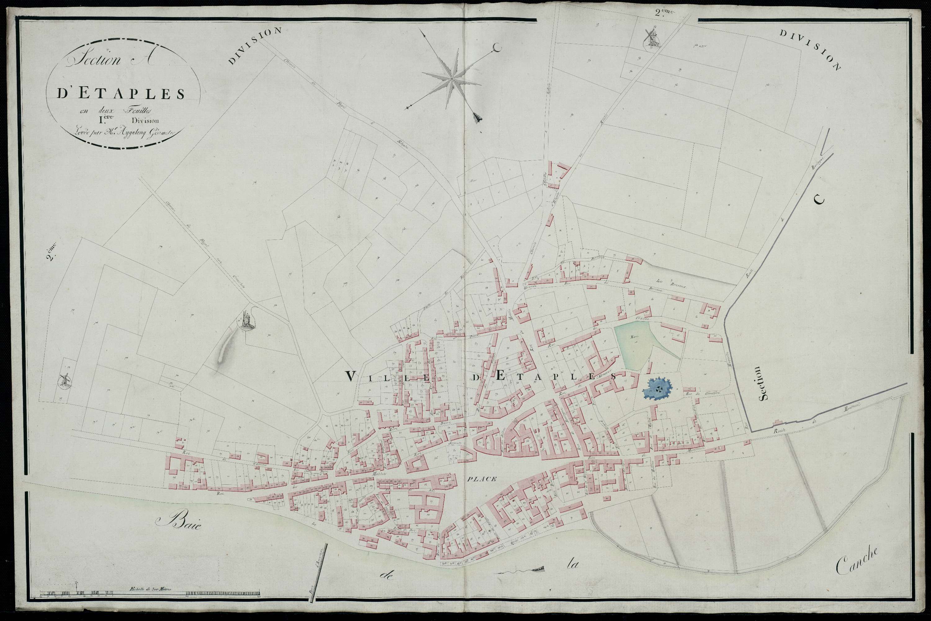 Étaples - Section A, 1re feuille