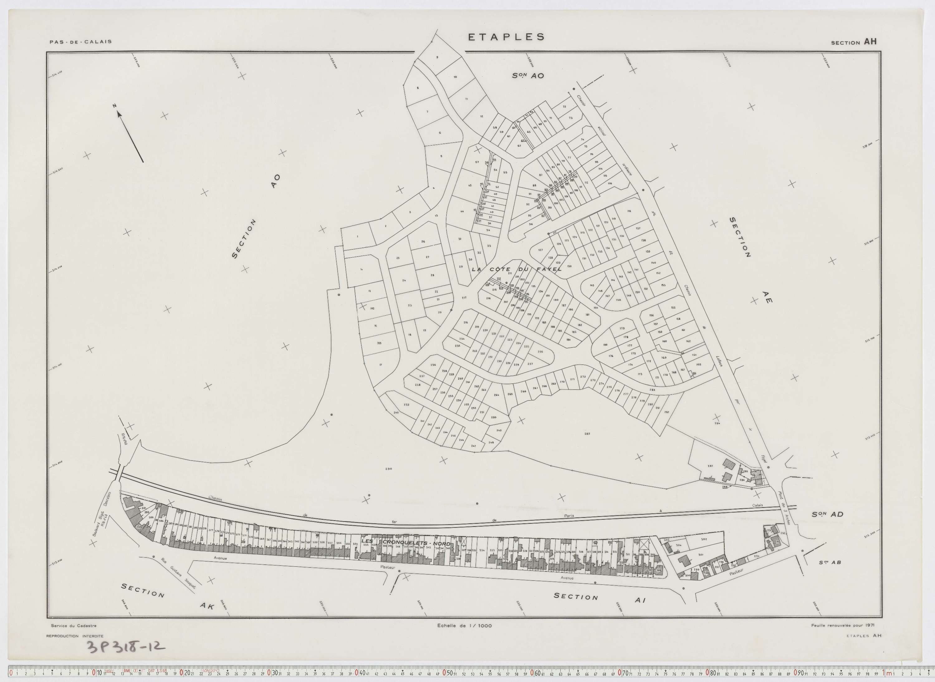 Étaples - Section AH.