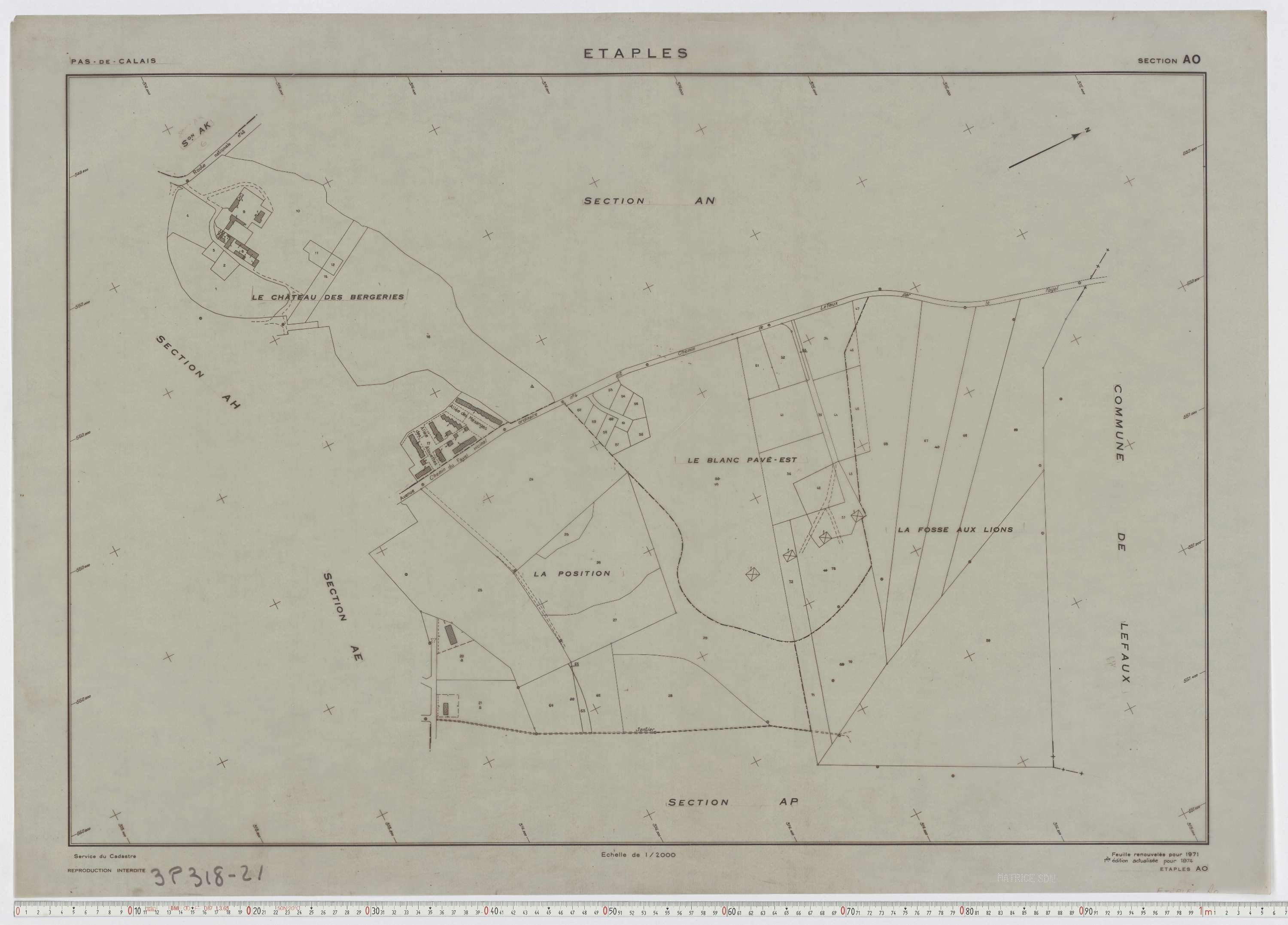 Étaples - Section AO.