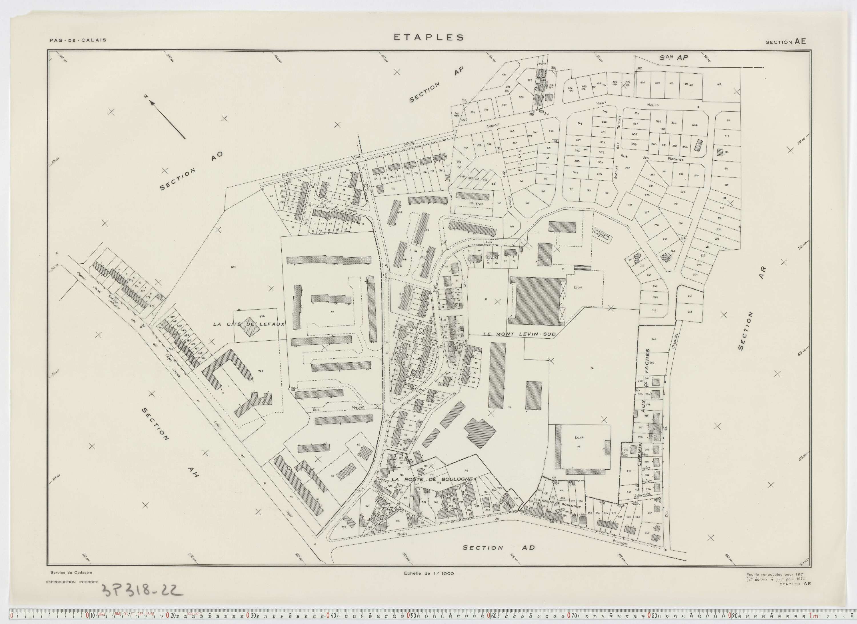 Étaples - Section AE.