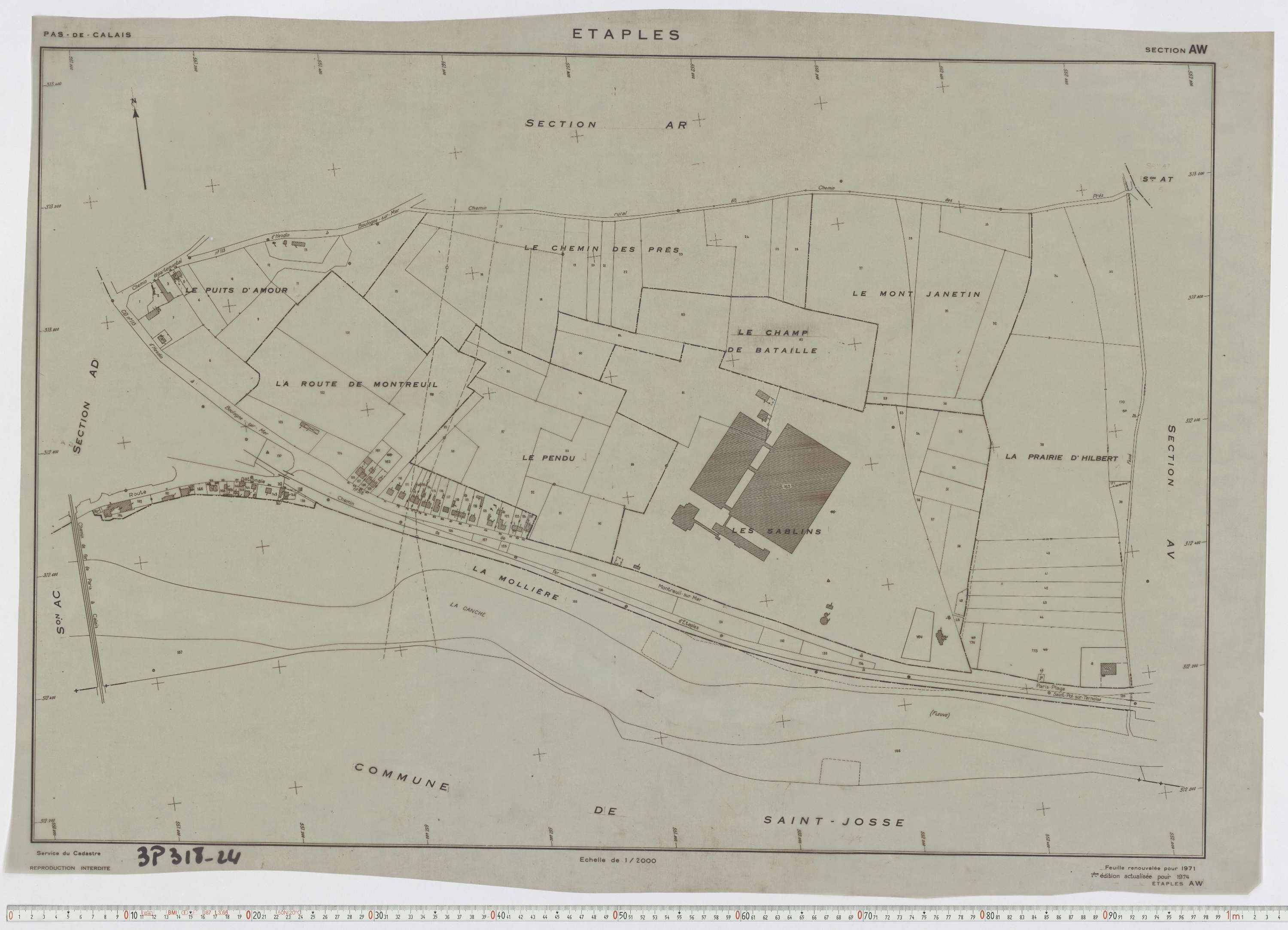 Étaples - Section AW.