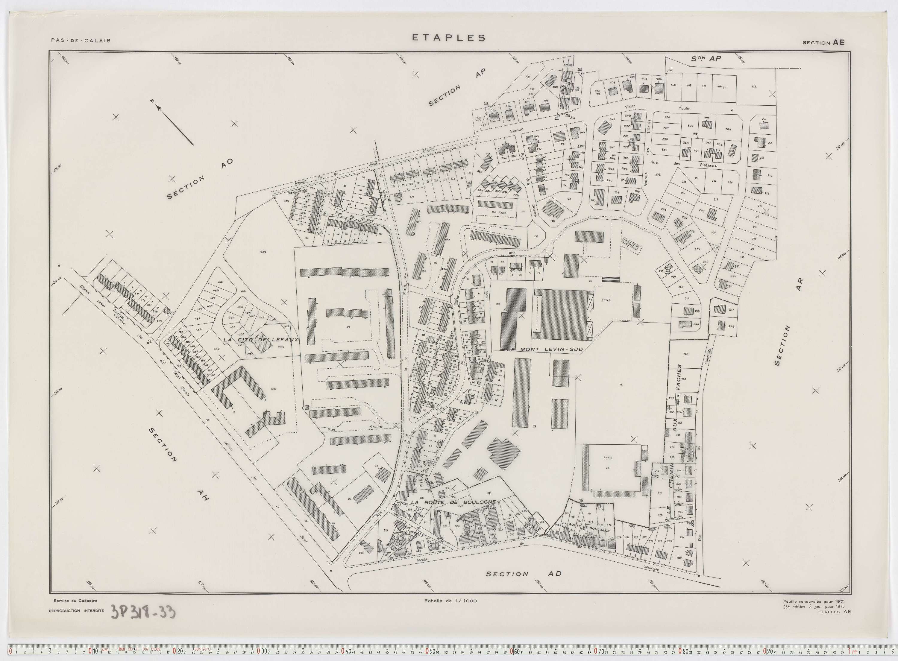 Étaples - Section AE.