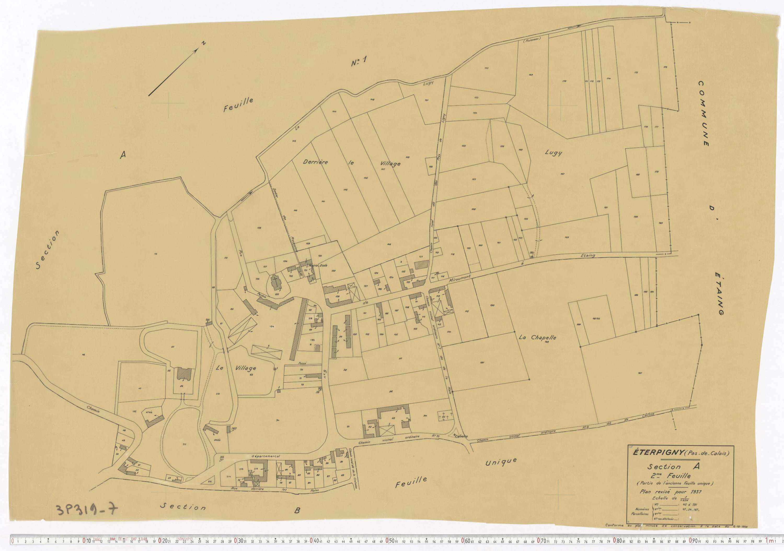 Éterpigny - Section A, feuille 2.