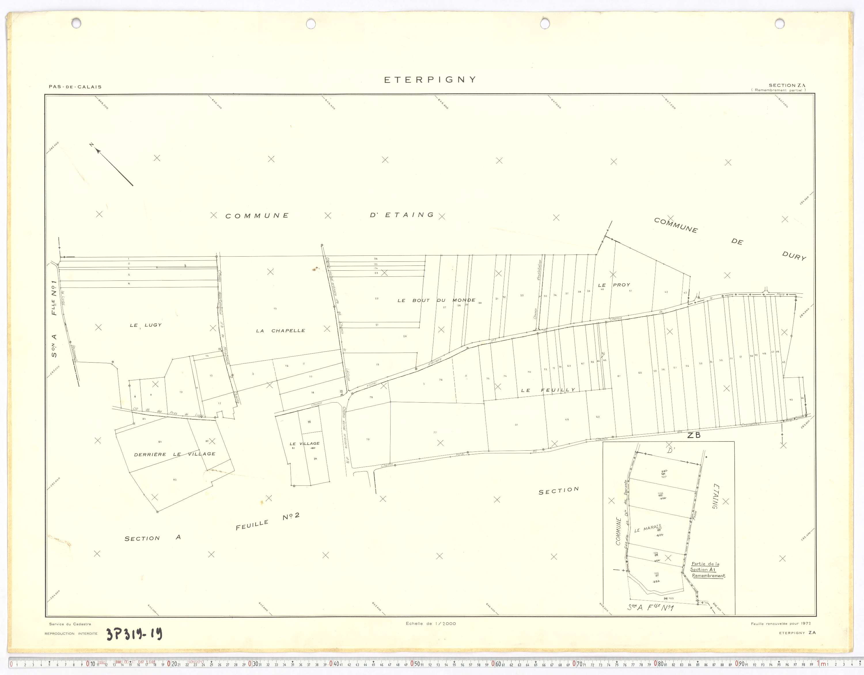Éterpigny - Section ZA.